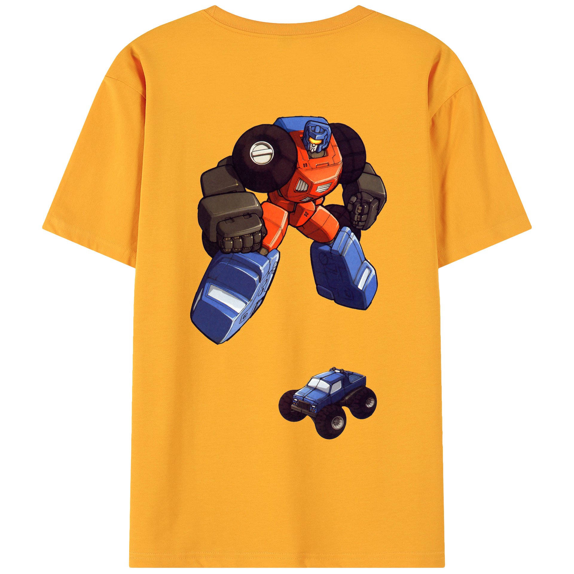 （画像用）  綿100％ メンズ半袖Tシャツ（バックプリント） 通気性