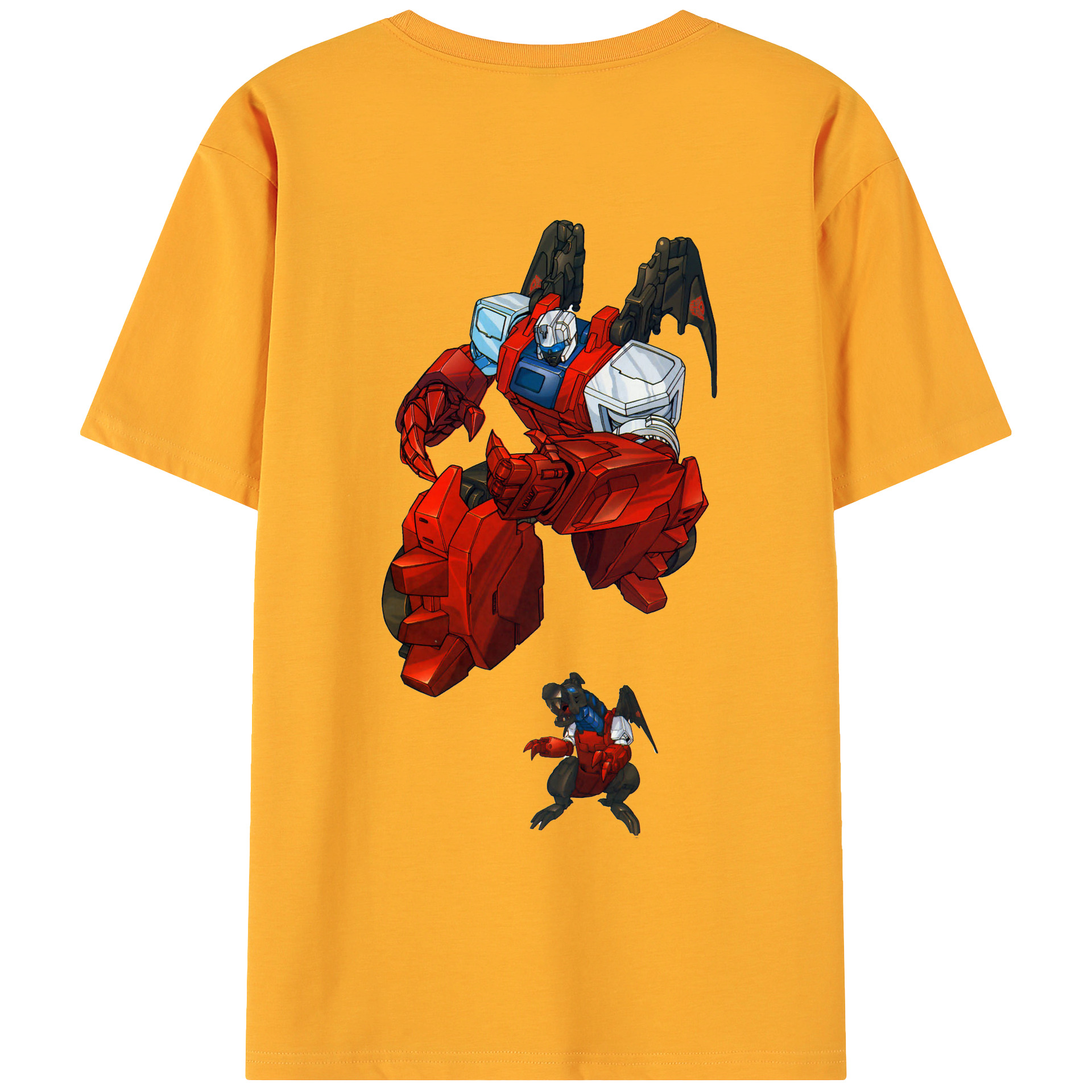 （画像用）  綿100％ メンズ半袖Tシャツ（バックプリント） 通気性
