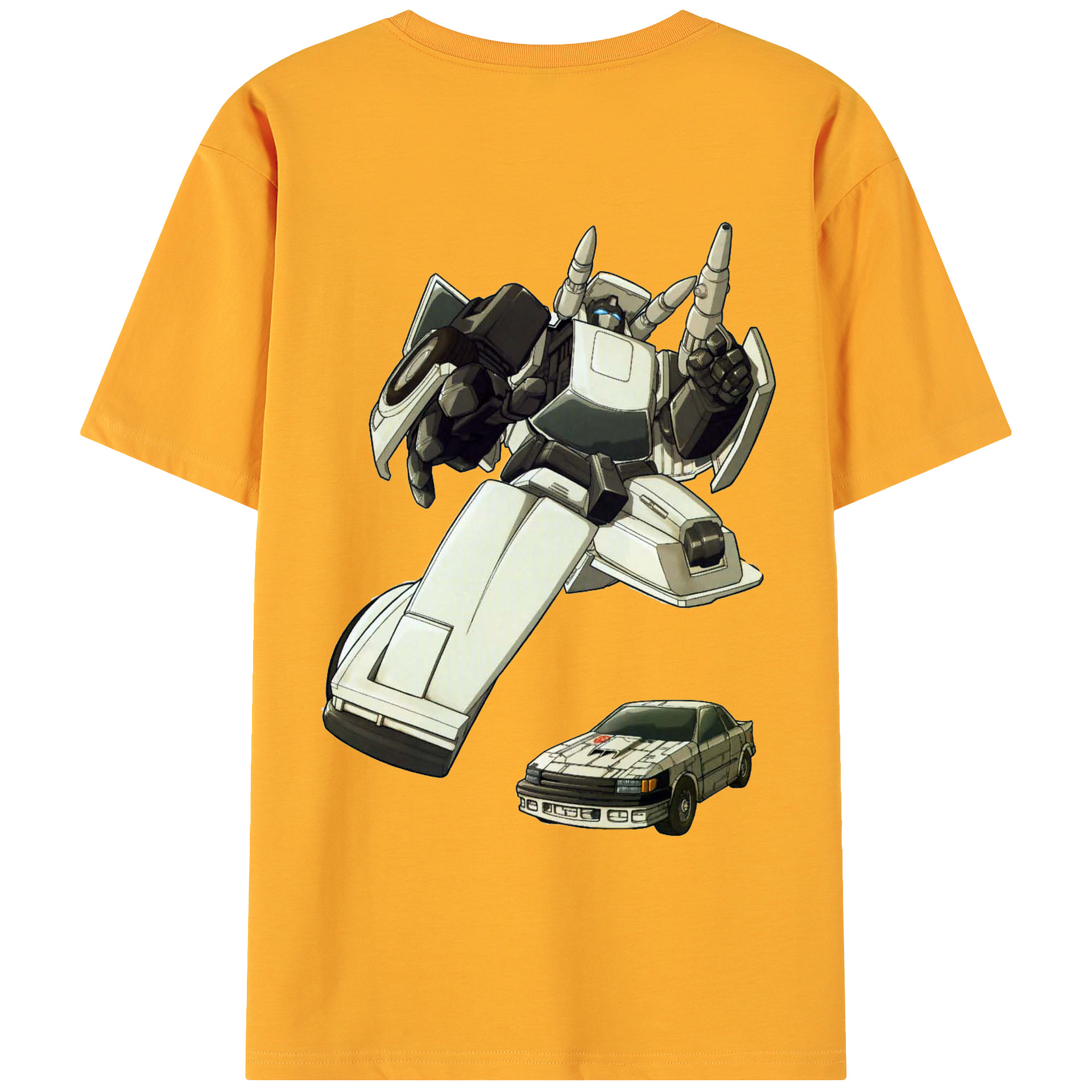 （画像用）  綿100％ メンズ半袖Tシャツ（バックプリント） 通気性