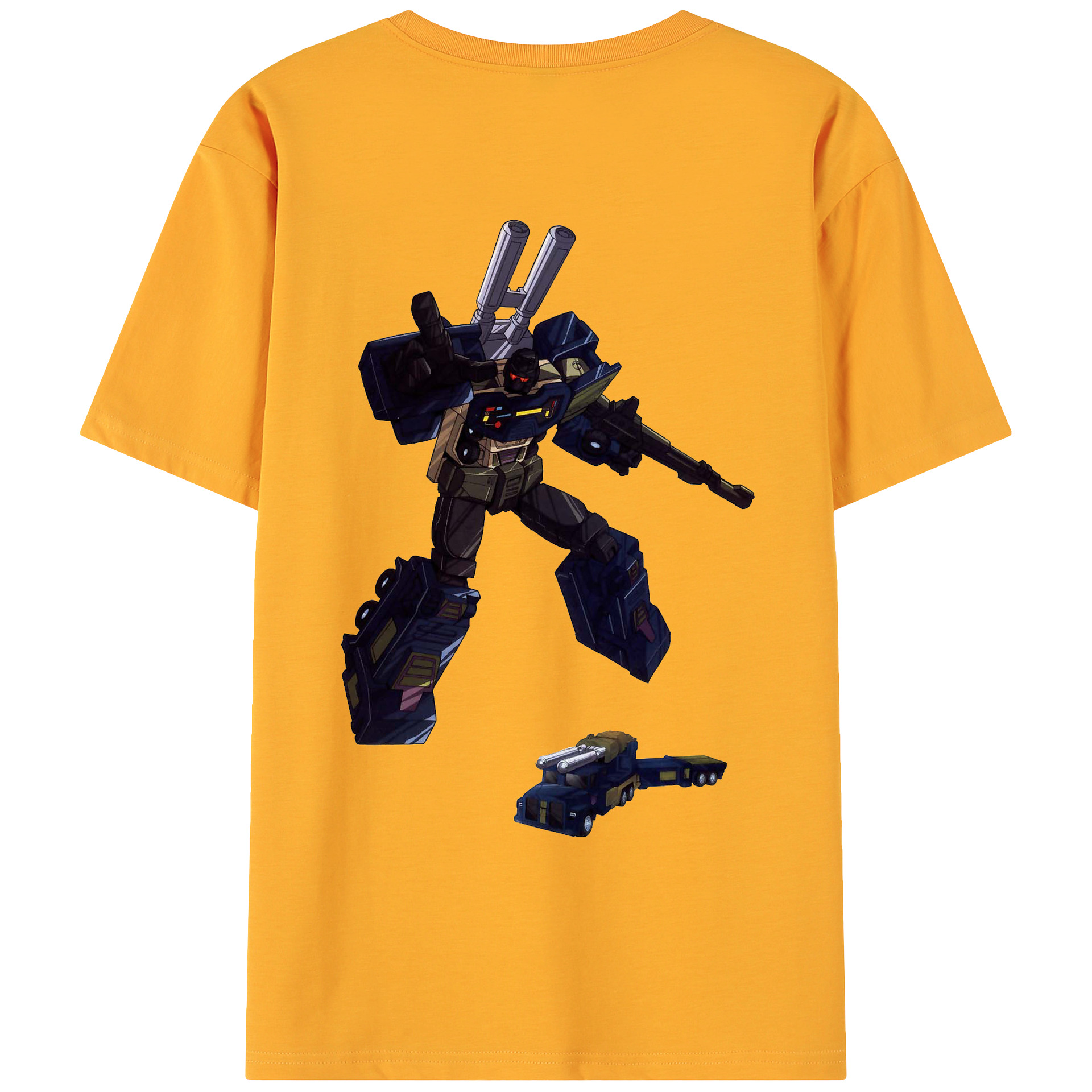 （画像用）  綿100％ メンズ半袖Tシャツ（バックプリント） 通気性