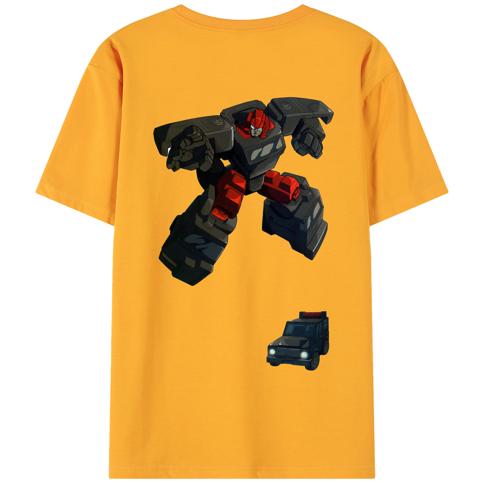 （画像用）  綿100％ メンズ半袖Tシャツ（バックプリント） 通気性