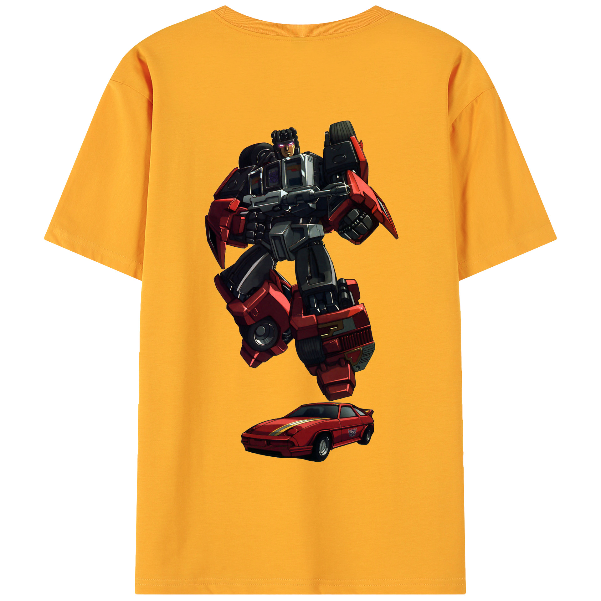 （画像用）  綿100％ メンズ半袖Tシャツ（バックプリント） 通気性