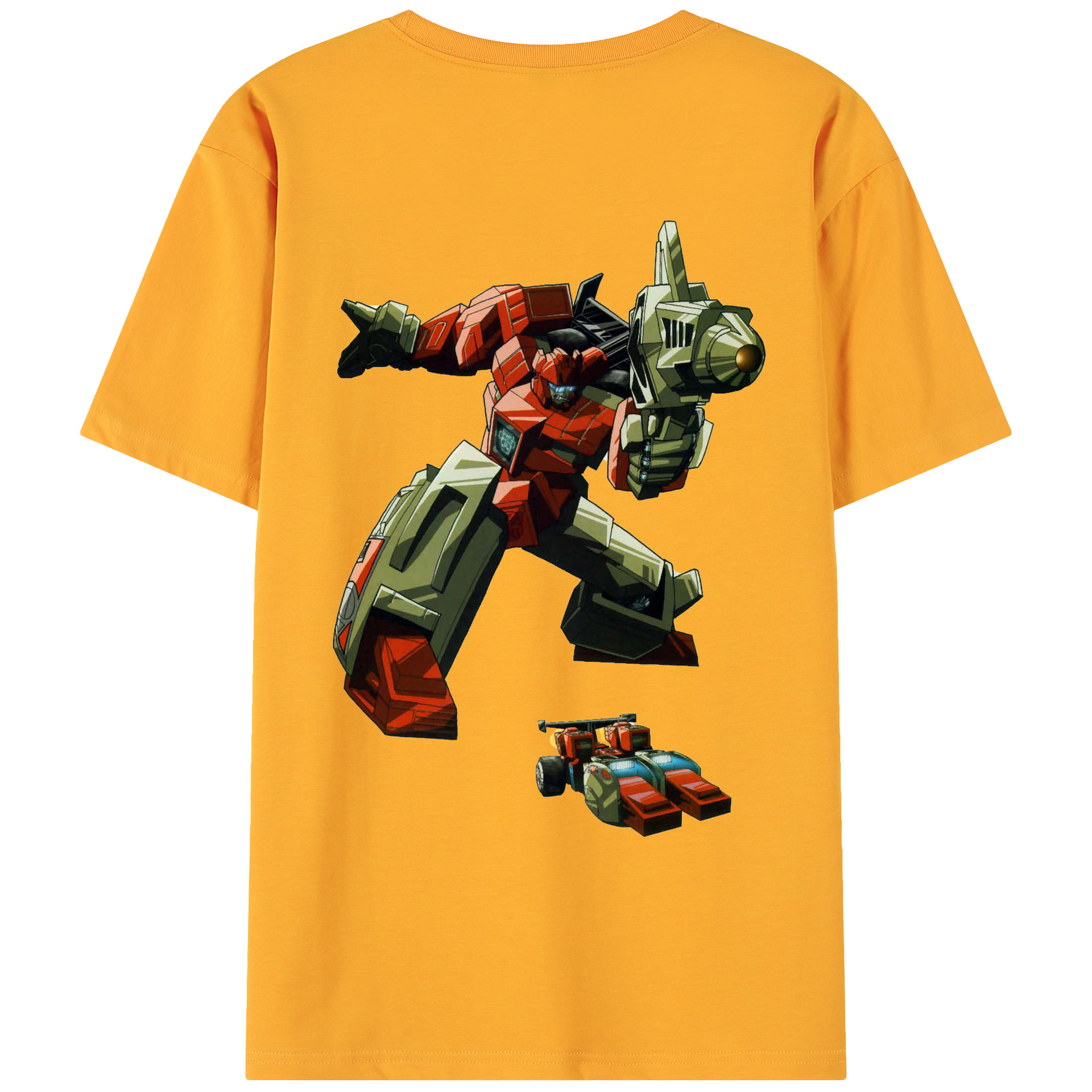 （画像用）  綿100％ メンズ半袖Tシャツ（バックプリント） 通気性