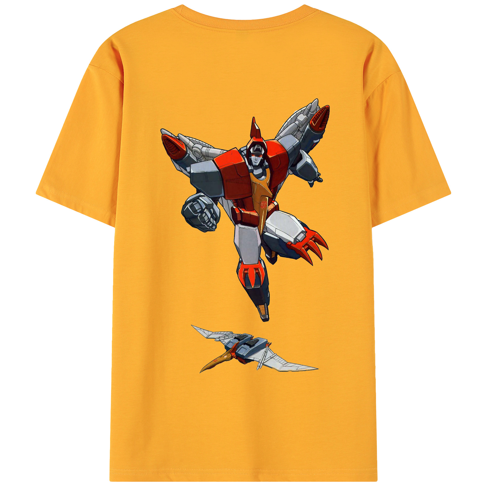 （画像用）  綿100％ メンズ半袖Tシャツ（バックプリント） 通気性