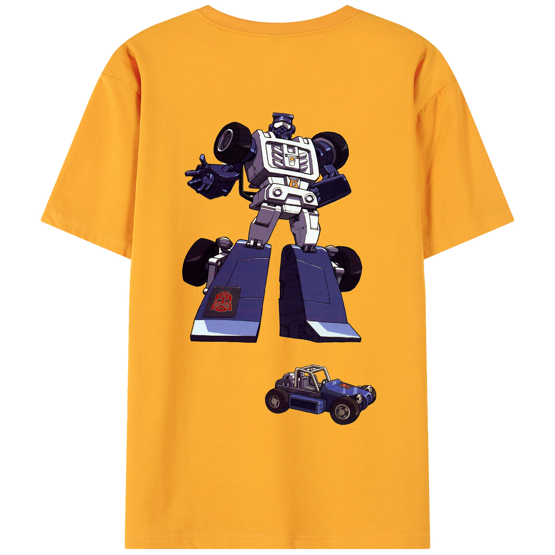 （画像用）  綿100％ メンズ半袖Tシャツ（バックプリント） 通気性