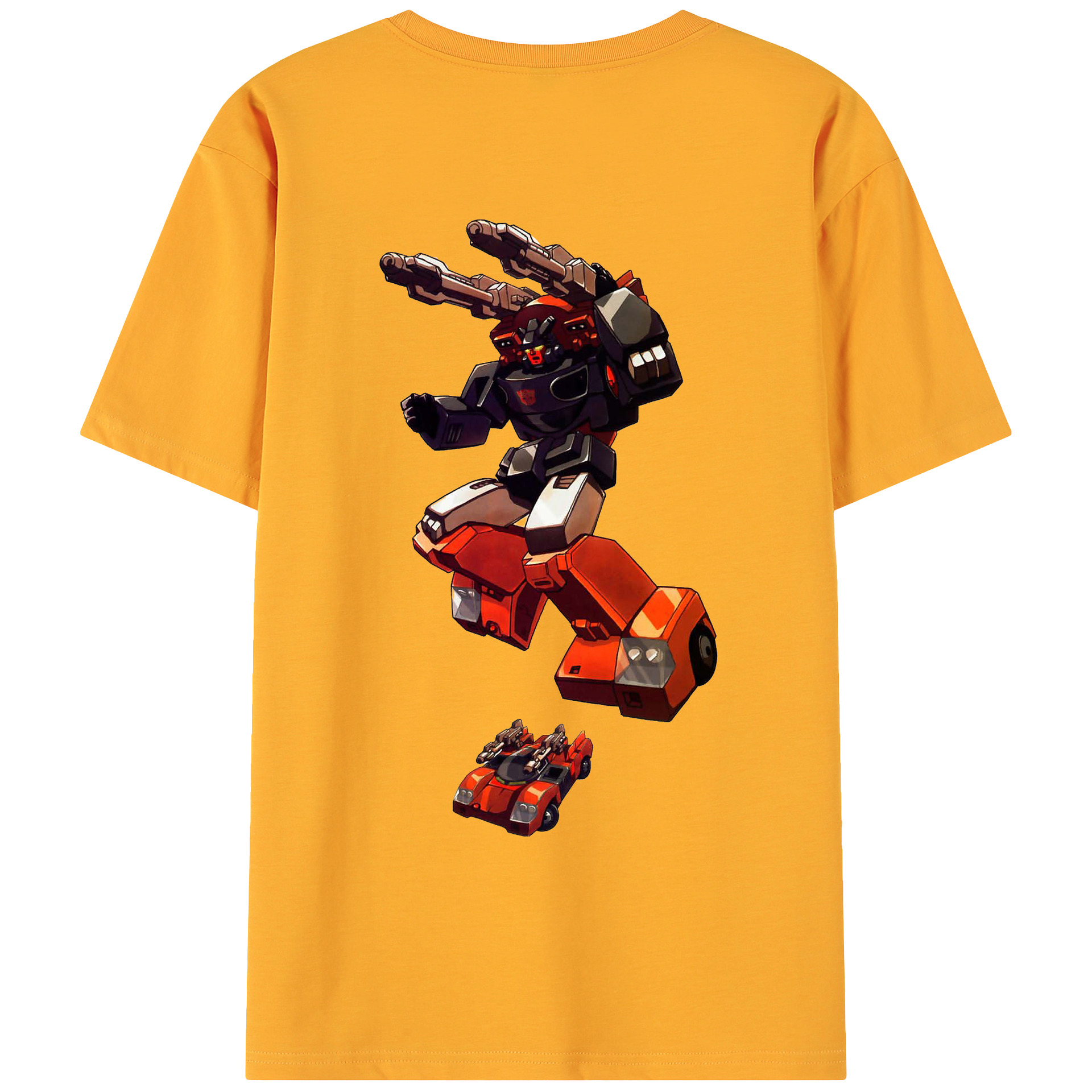 （画像用）  綿100％ メンズ半袖Tシャツ（バックプリント） 通気性