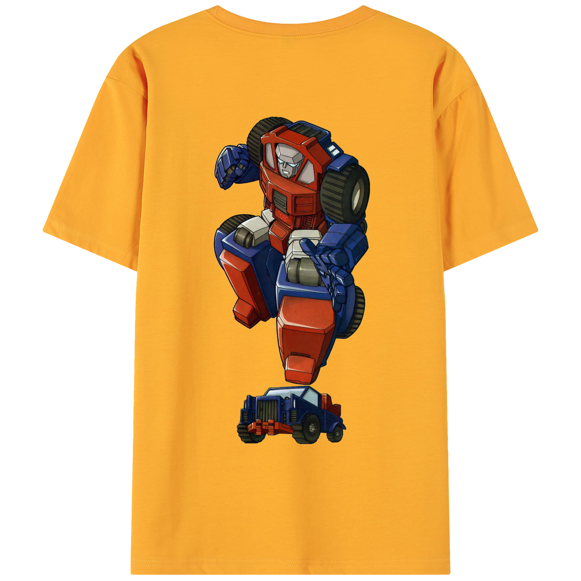 （画像用）  綿100％ メンズ半袖Tシャツ（バックプリント） 通気性