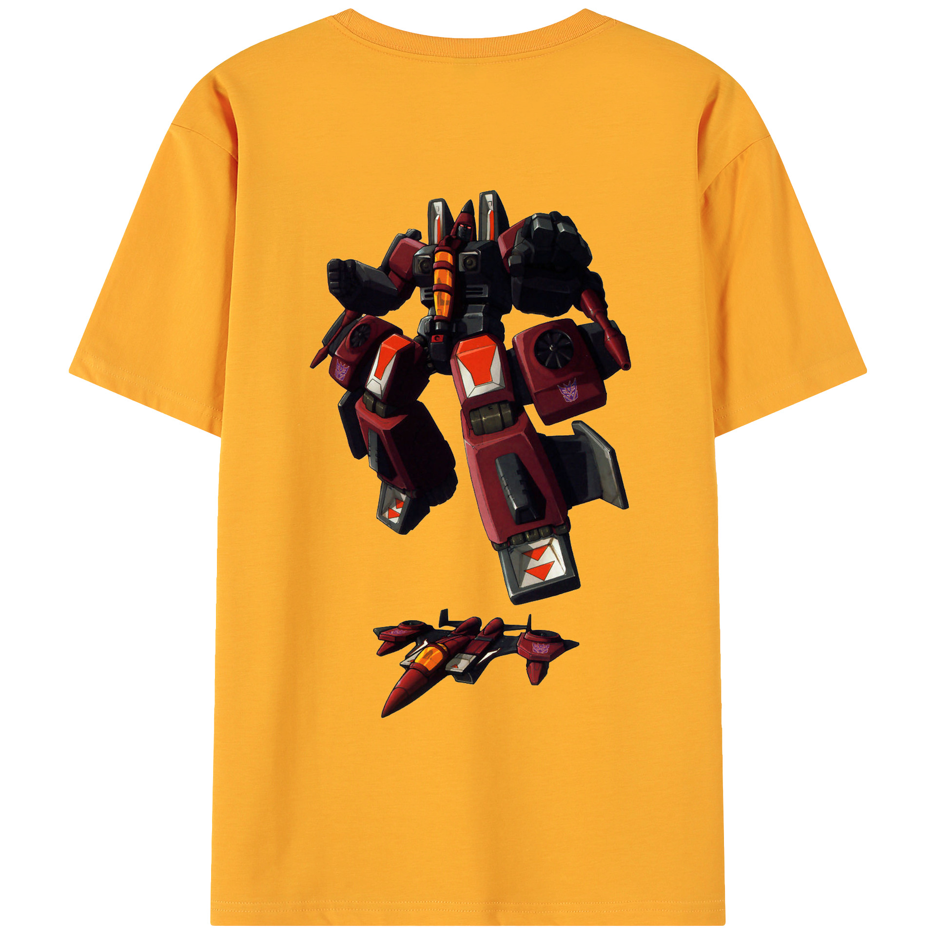 （画像用）  綿100％ メンズ半袖Tシャツ（バックプリント） 通気性
