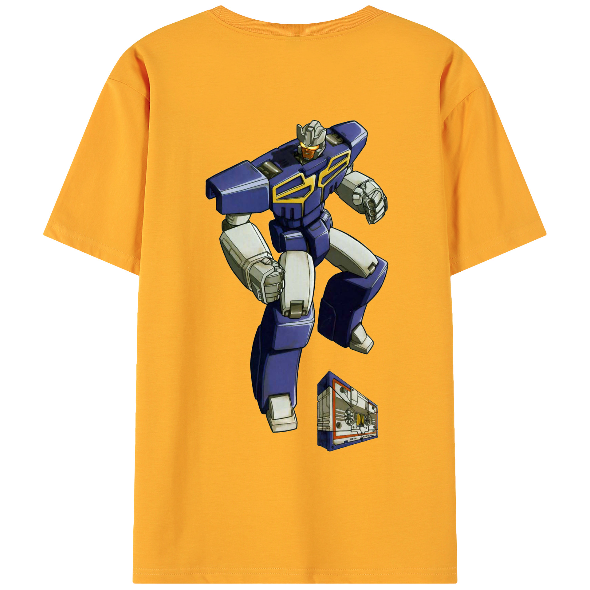 （画像用）  綿100％ メンズ半袖Tシャツ（バックプリント） 通気性