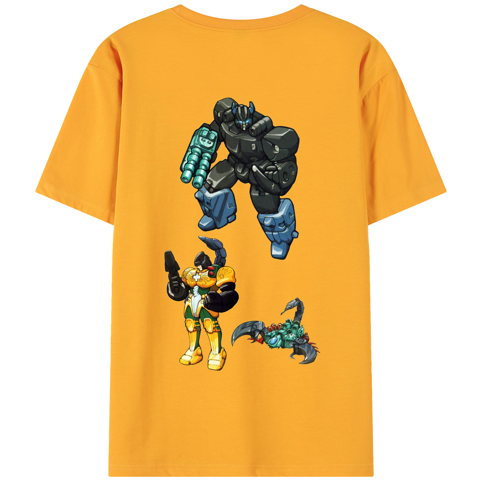 （画像用）  綿100％ メンズ半袖Tシャツ（バックプリント） 通気性