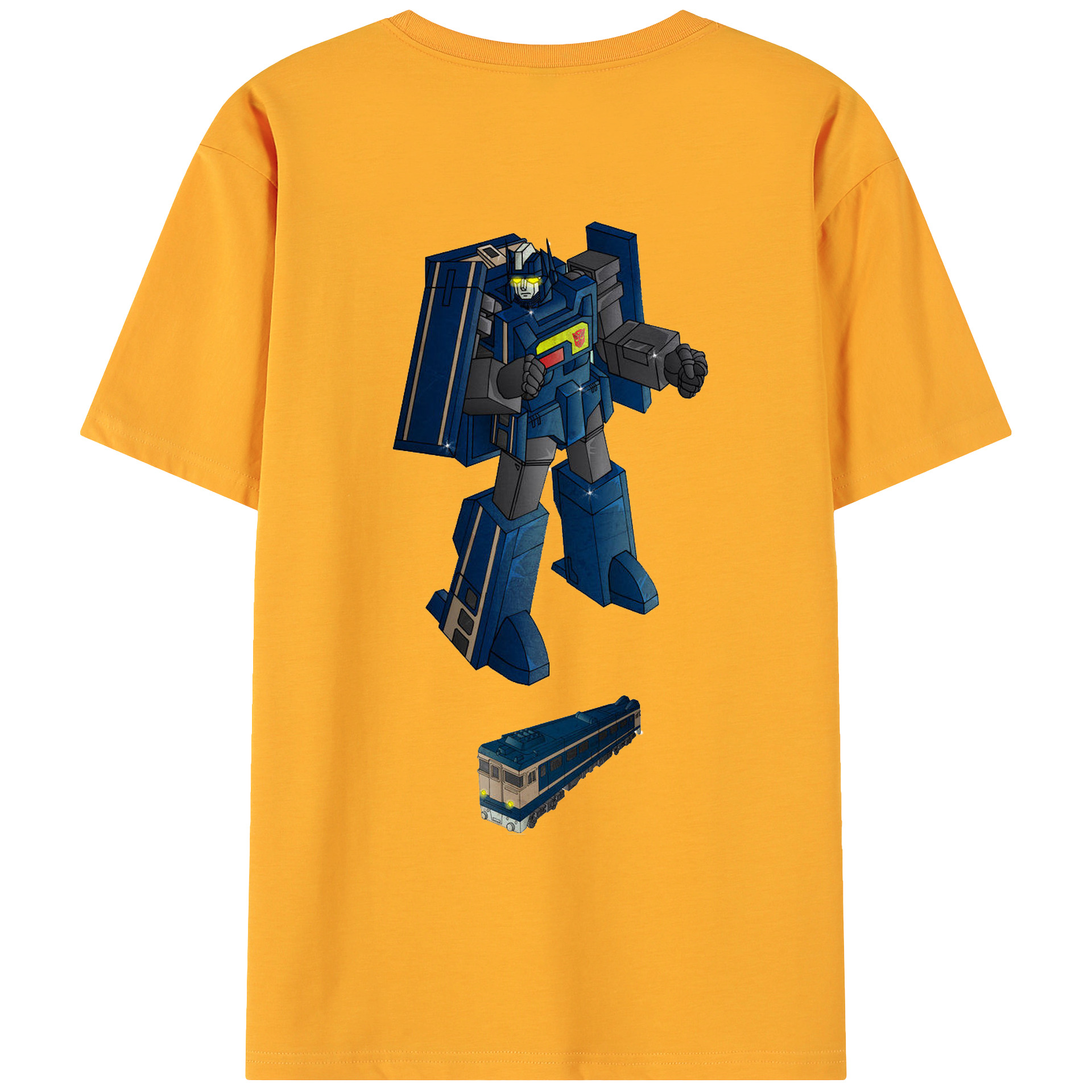 （画像用）  綿100％ メンズ半袖Tシャツ（バックプリント） 通気性