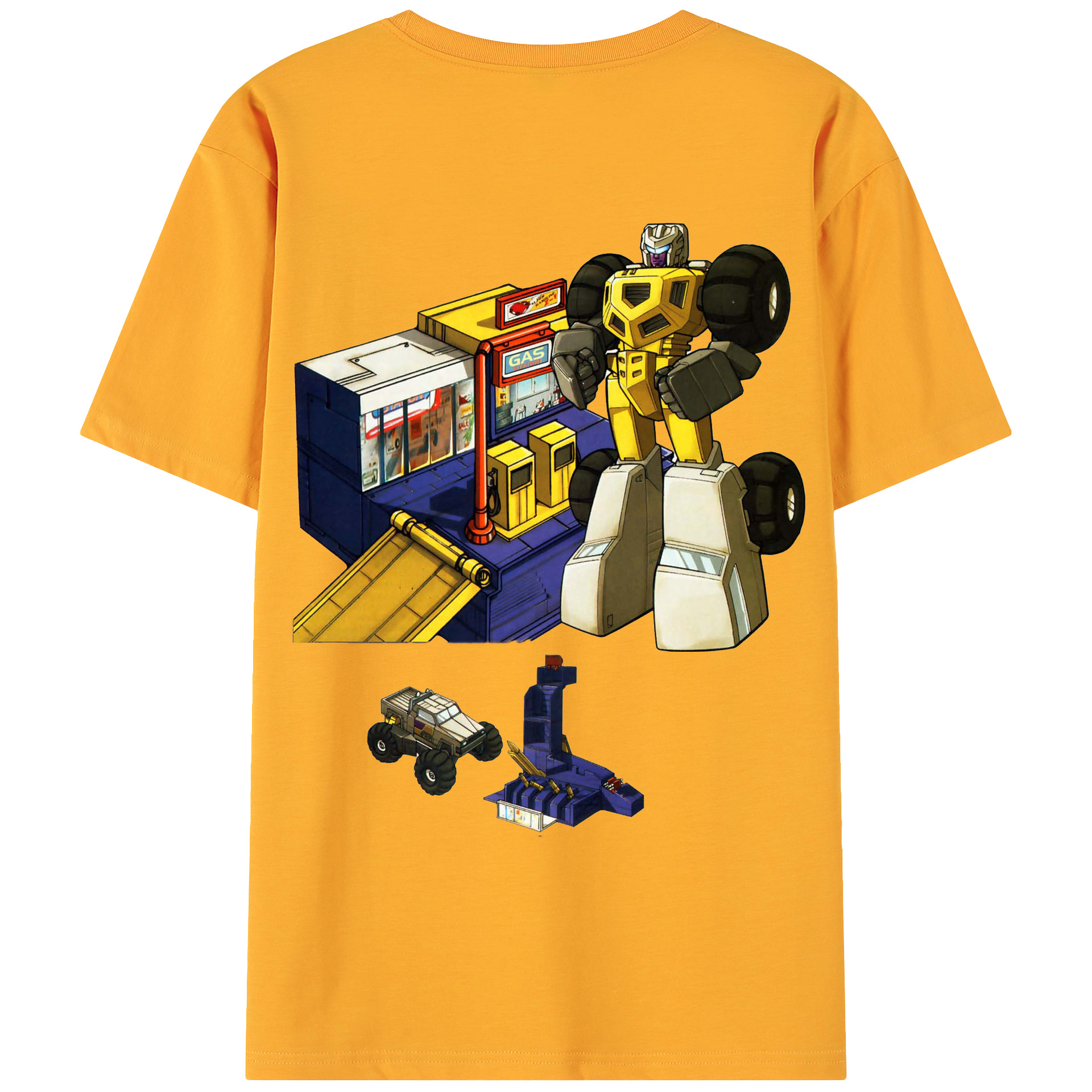 （画像用）  綿100％ メンズ半袖Tシャツ（バックプリント） 通気性