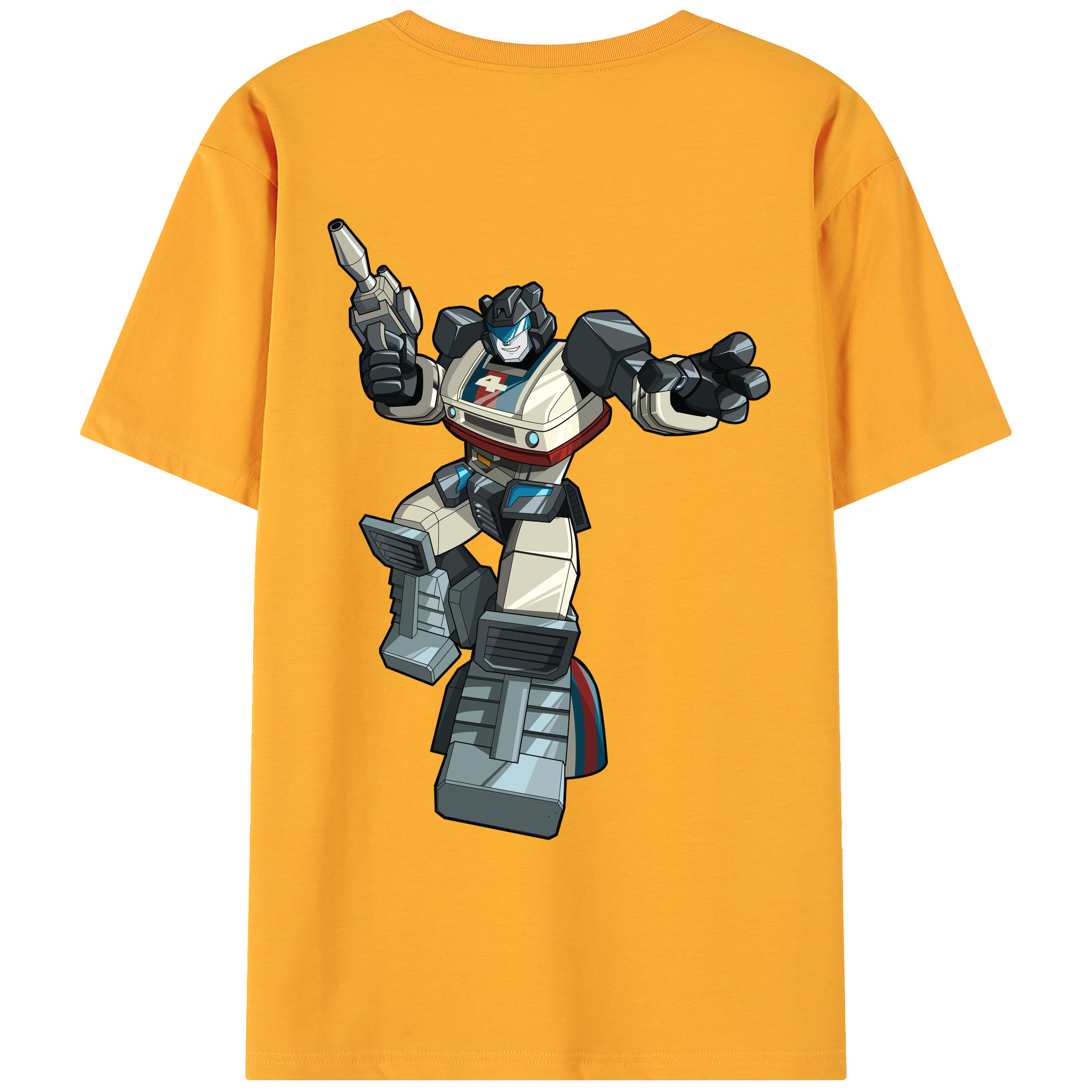 （画像用）  綿100％ メンズ半袖Tシャツ（バックプリント） 通気性