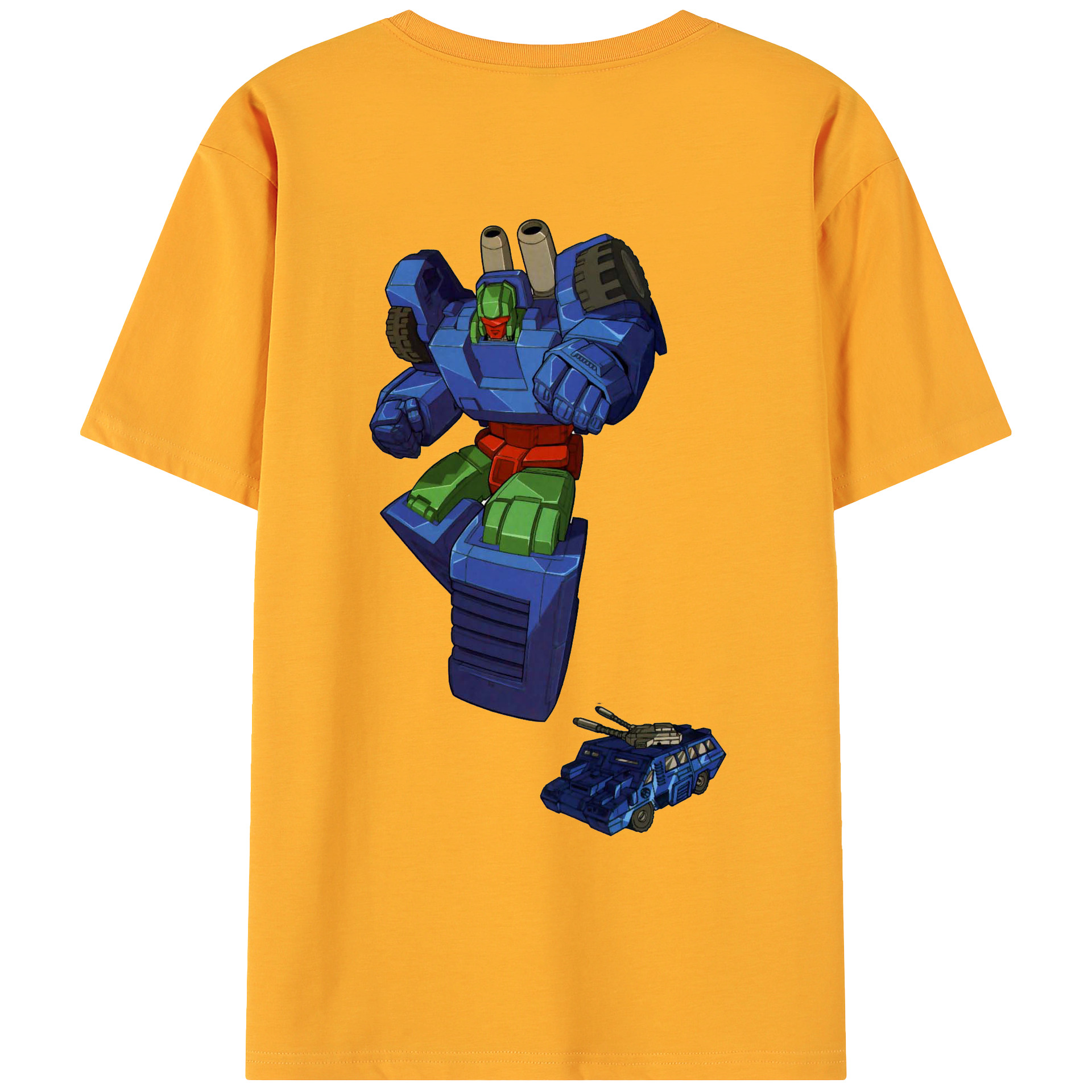 （画像用）  綿100％ メンズ半袖Tシャツ（バックプリント） 通気性