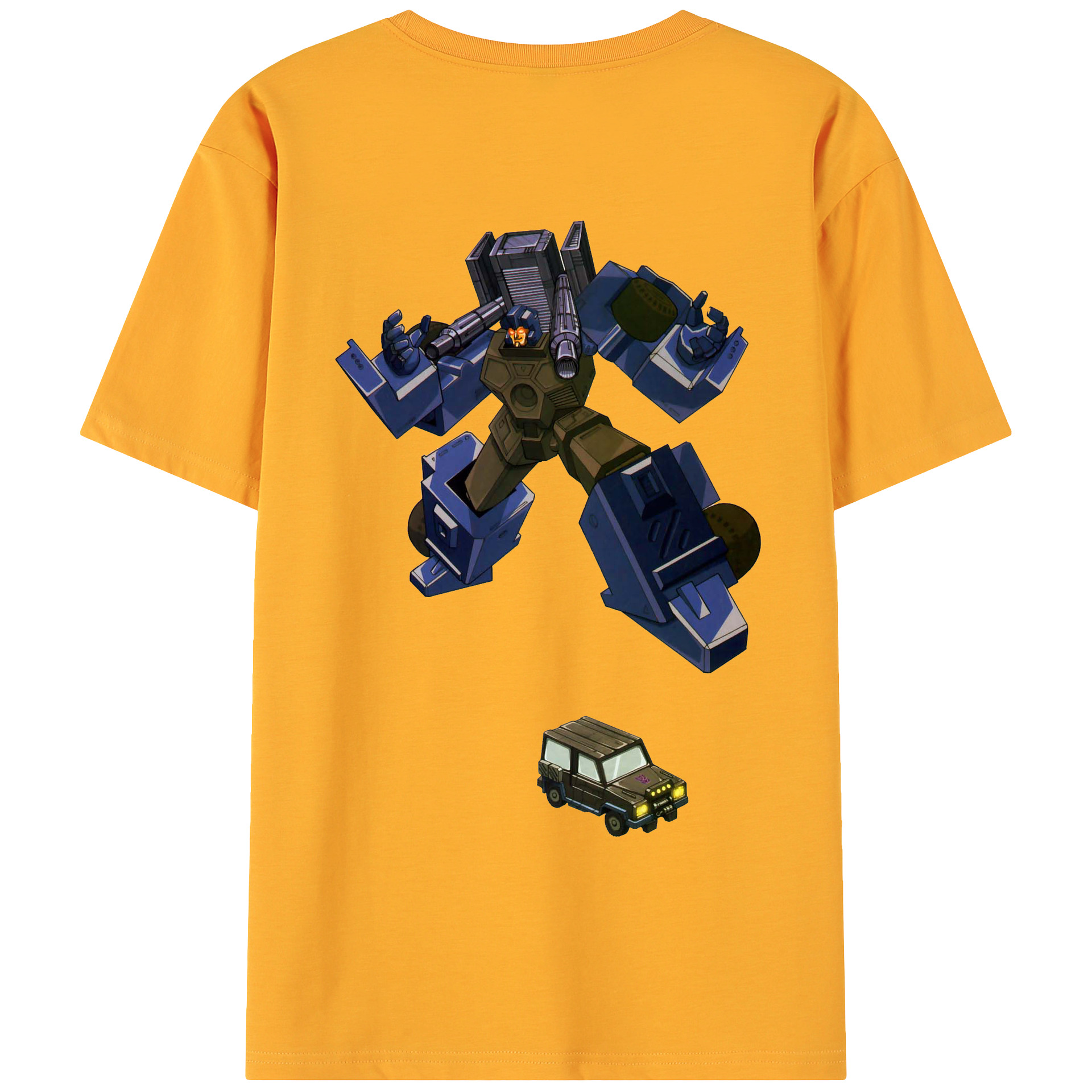 （画像用）  綿100％ メンズ半袖Tシャツ（バックプリント） 通気性