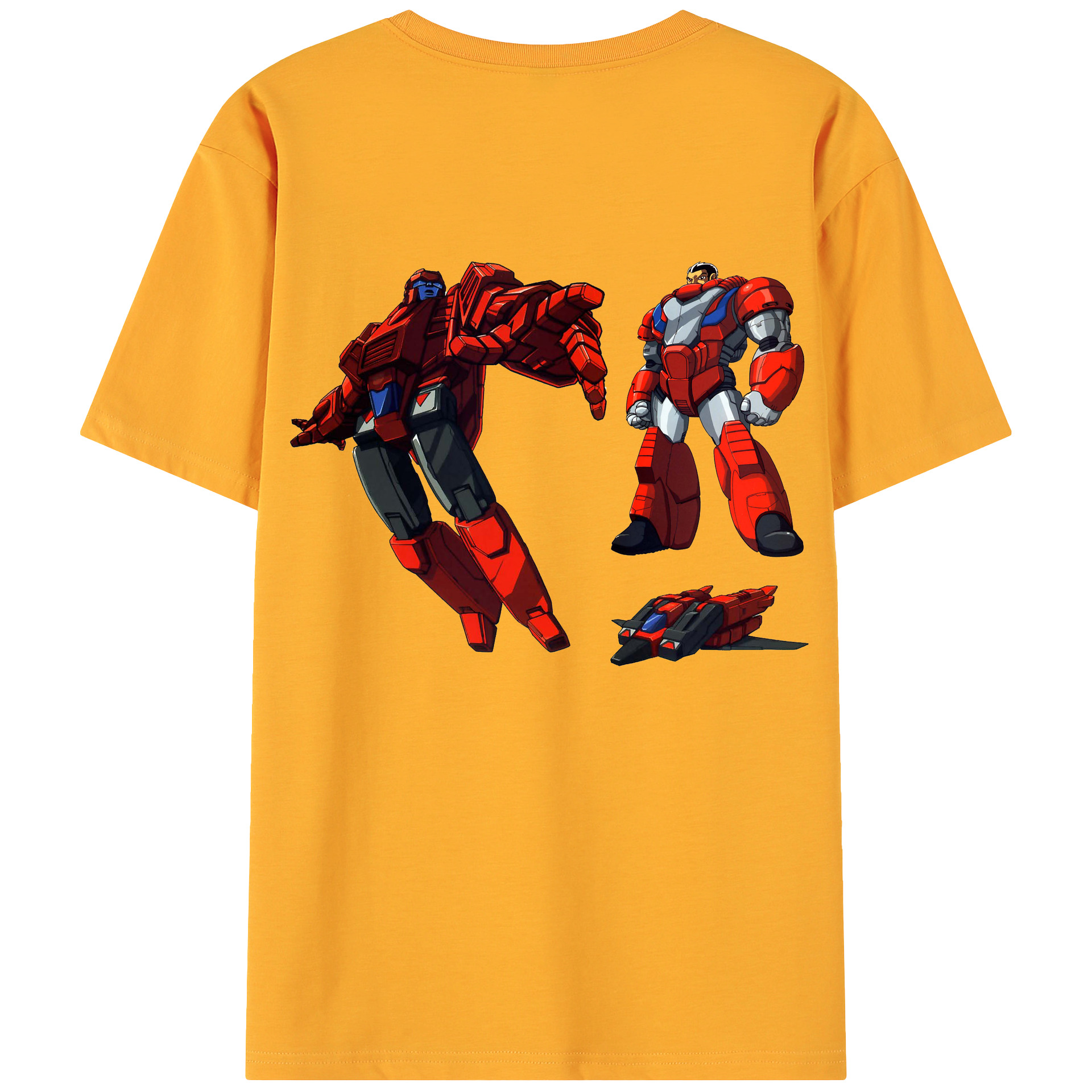 （画像用）  綿100％ メンズ半袖Tシャツ（バックプリント） 通気性
