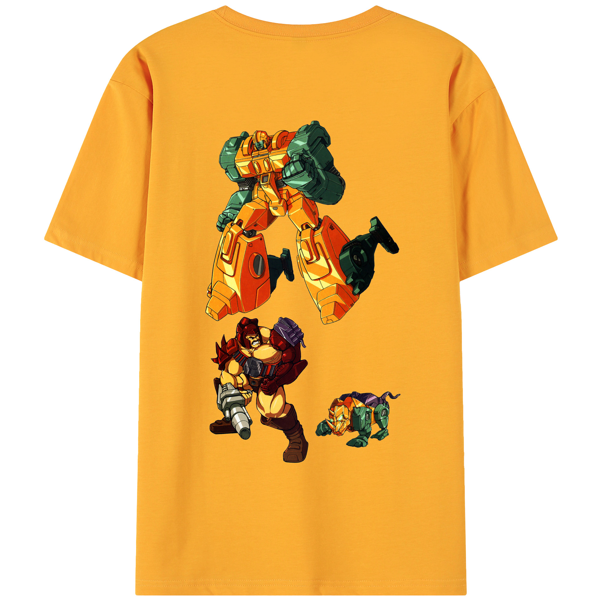 （画像用）  綿100％ メンズ半袖Tシャツ（バックプリント） 通気性