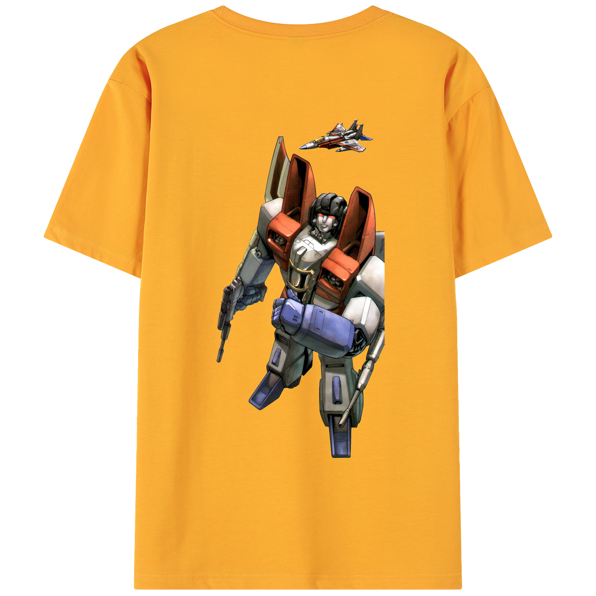 （画像用）  綿100％ メンズ半袖Tシャツ（バックプリント） 通気性