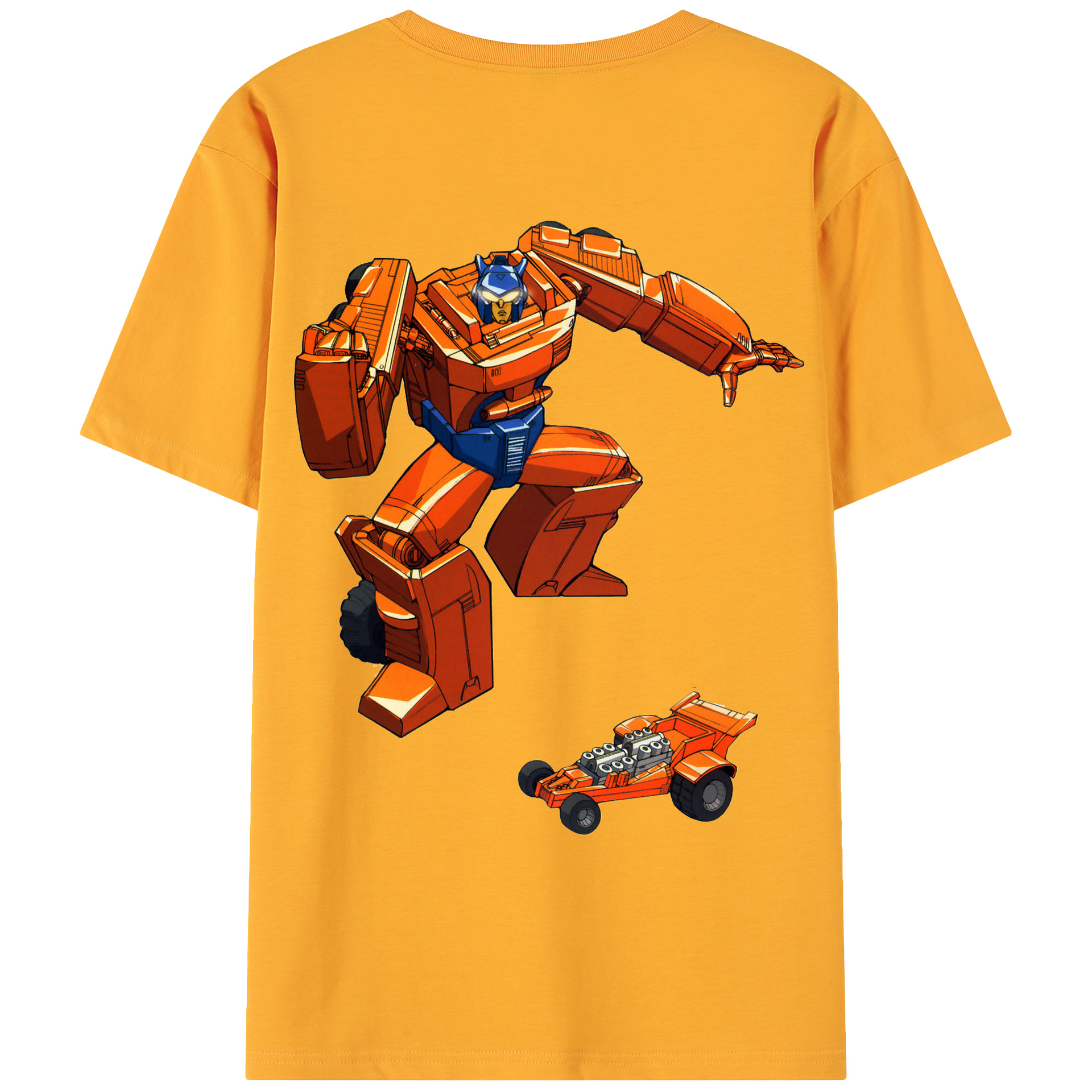 （画像用）  綿100％ メンズ半袖Tシャツ（バックプリント） 通気性