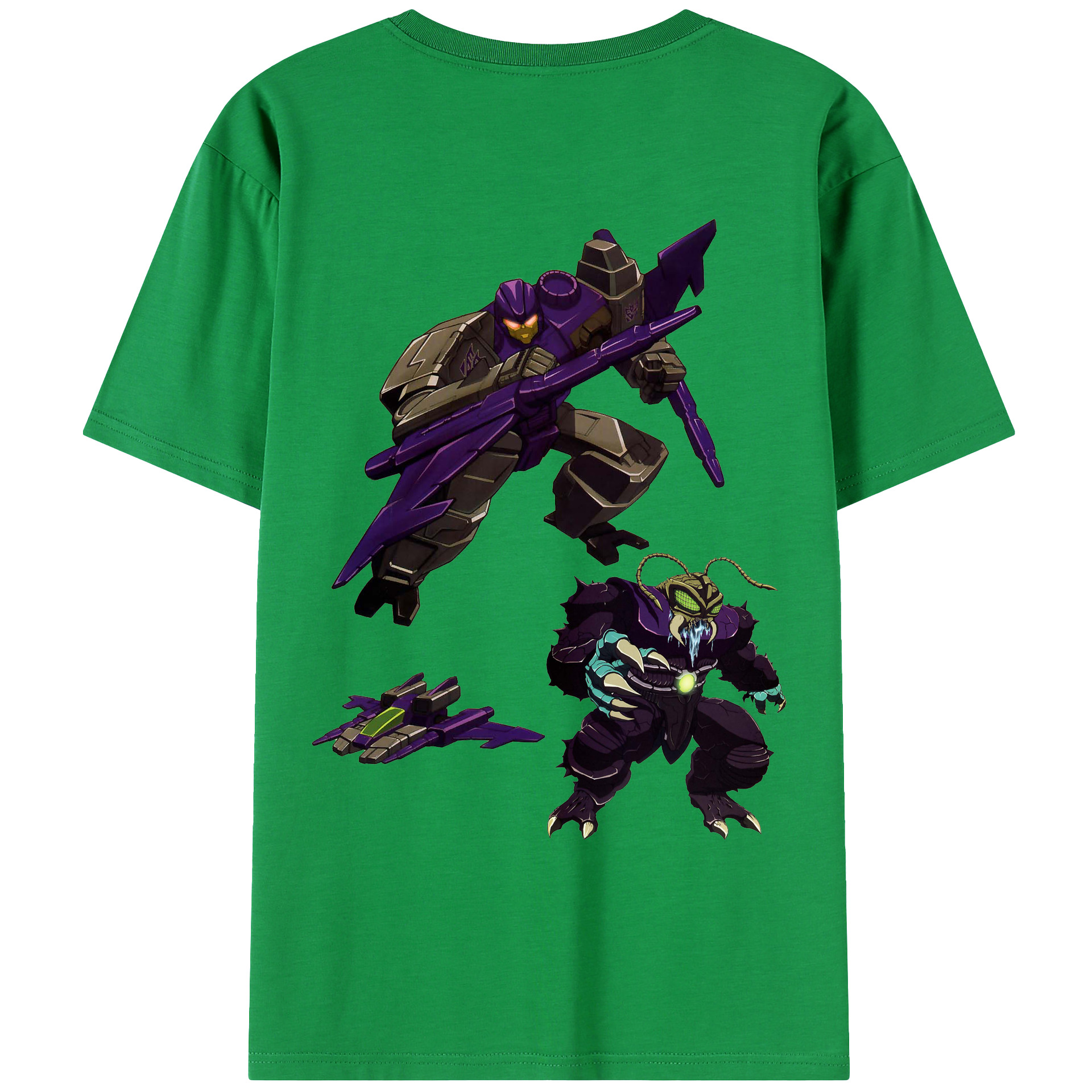 （画像用）  綿100％ メンズ半袖Tシャツ（バックプリント） 通気性