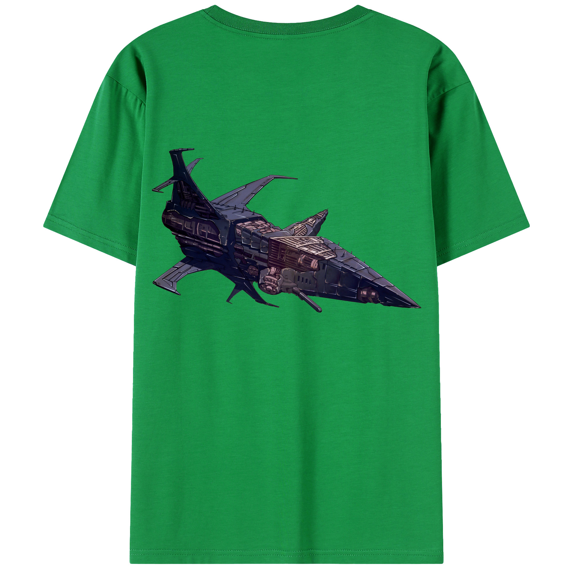 （画像用）  綿100％ メンズ半袖Tシャツ（バックプリント） 通気性