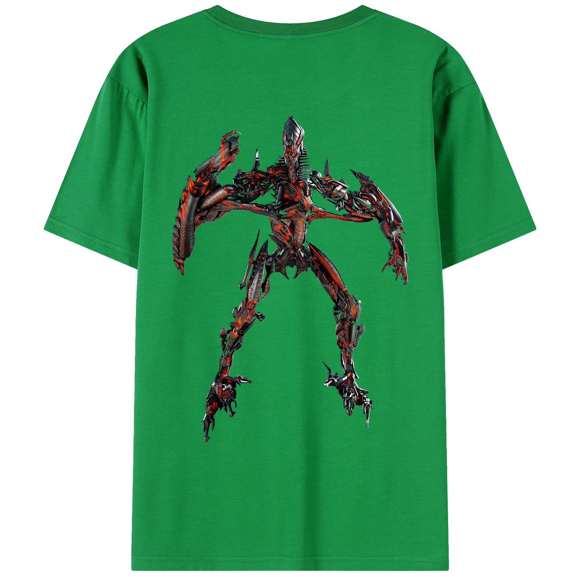 （画像用）  綿100％ メンズ半袖Tシャツ（バックプリント） 通気性
