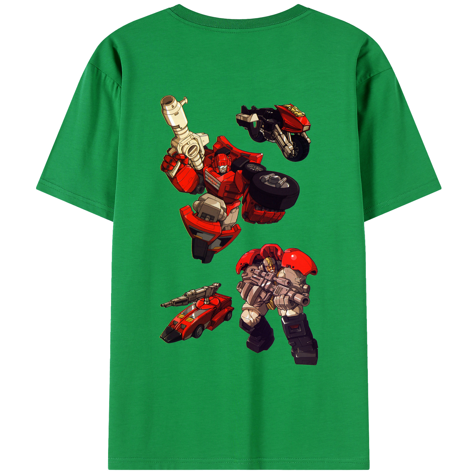 （画像用）  綿100％ メンズ半袖Tシャツ（バックプリント） 通気性