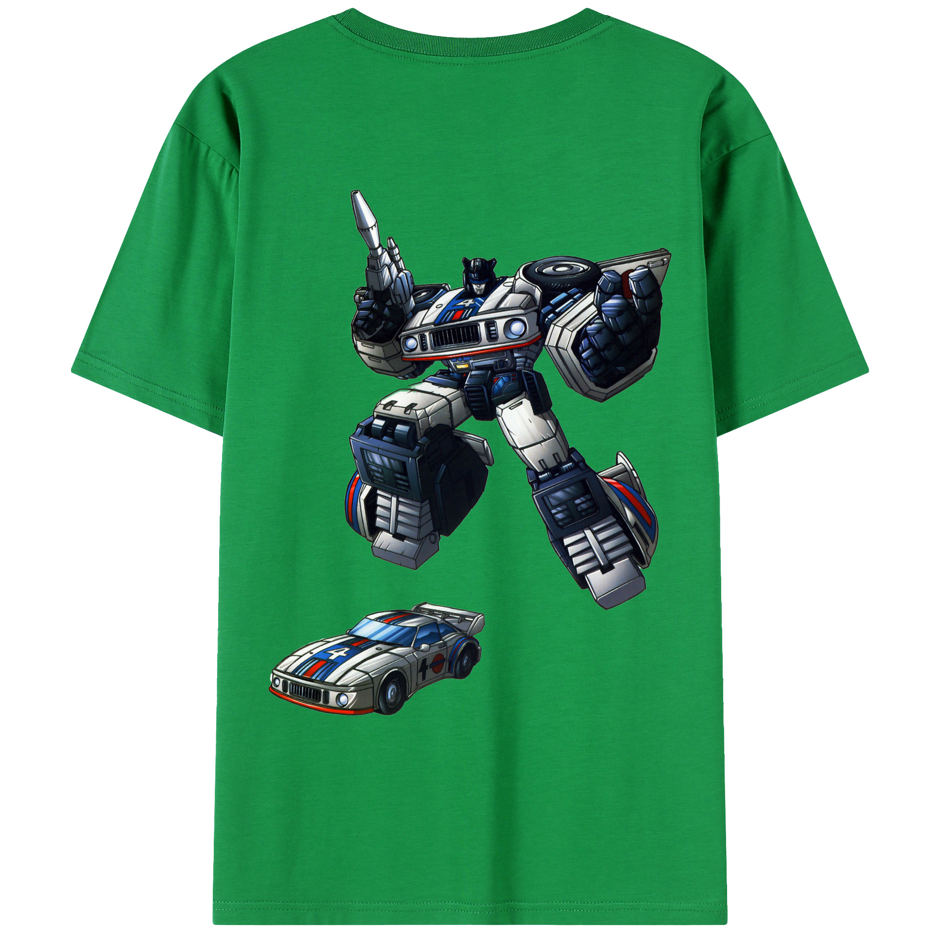 （画像用）  綿100％ メンズ半袖Tシャツ（バックプリント） 通気性