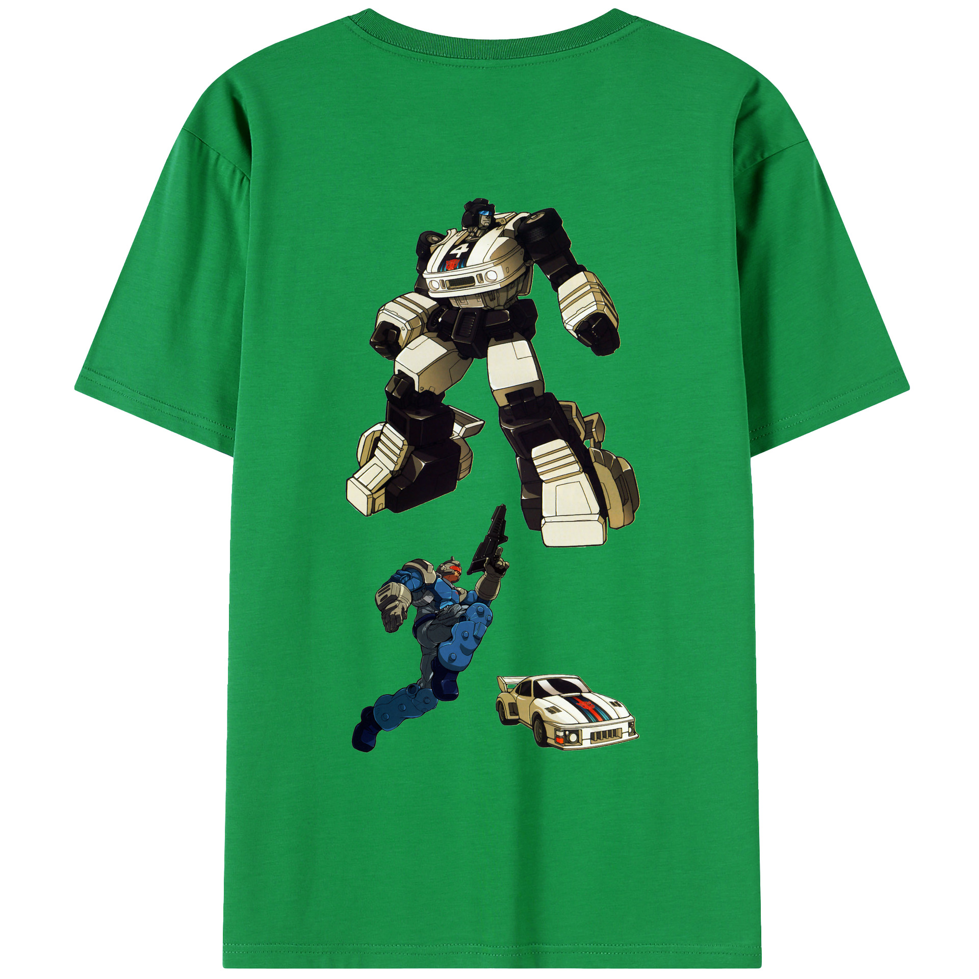 （画像用）  綿100％ メンズ半袖Tシャツ（バックプリント） 通気性