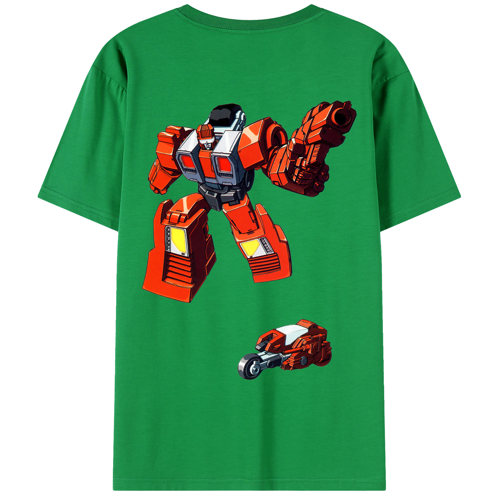 （画像用）  綿100％ メンズ半袖Tシャツ（バックプリント） 通気性
