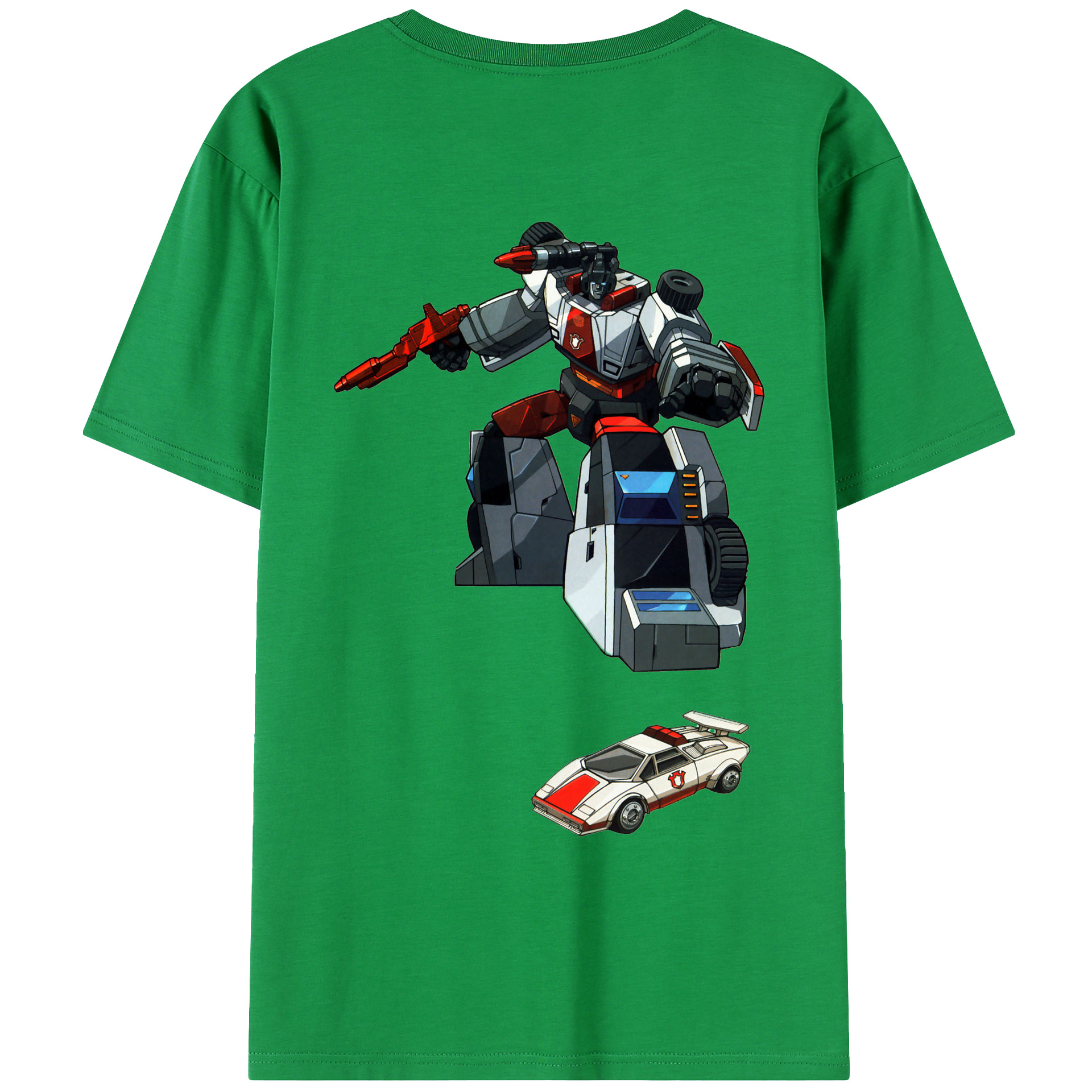 （画像用）  綿100％ メンズ半袖Tシャツ（バックプリント） 通気性