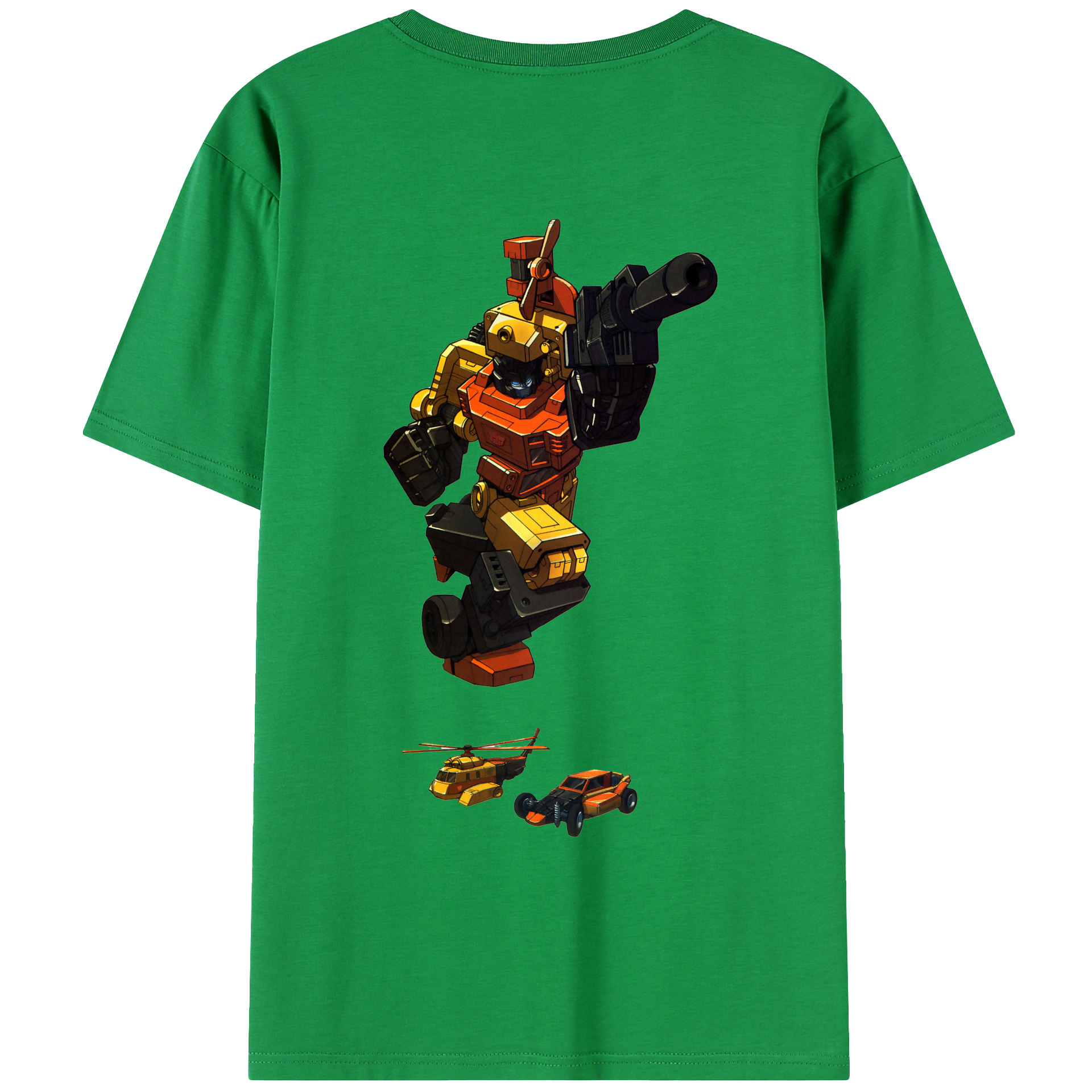 （画像用）  綿100％ メンズ半袖Tシャツ（バックプリント） 通気性