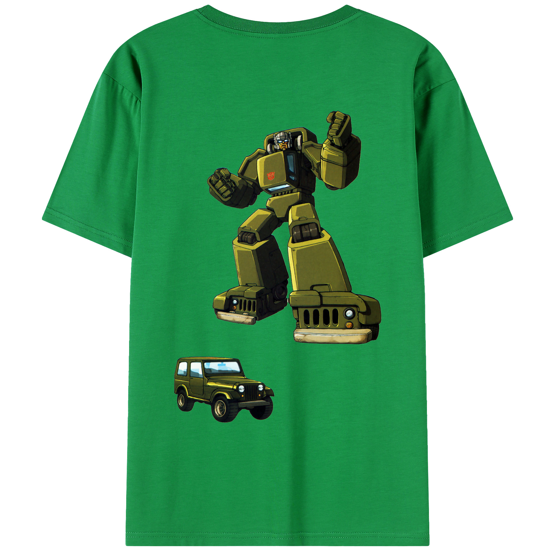 （画像用）  綿100％ メンズ半袖Tシャツ（バックプリント） 通気性