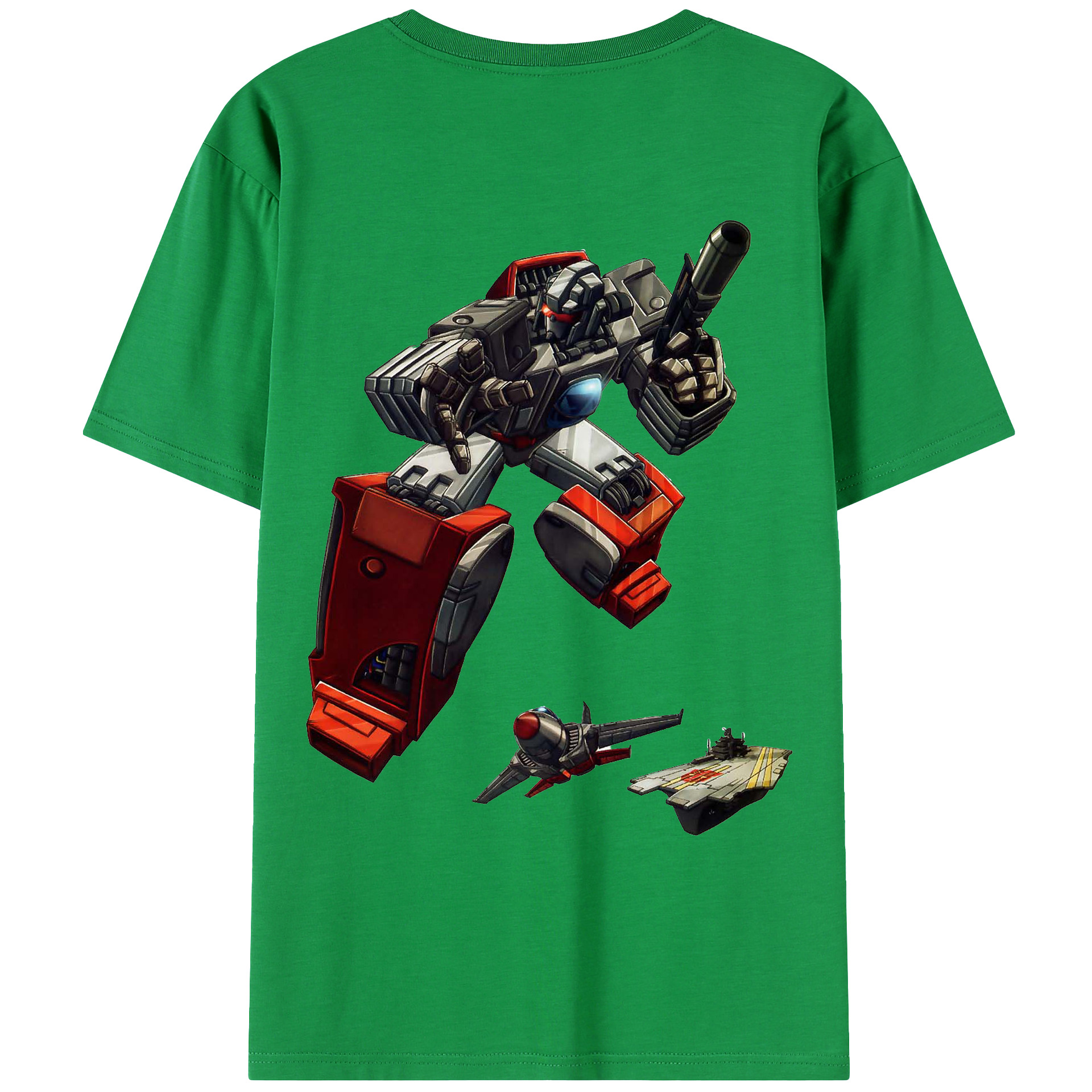 （画像用）  綿100％ メンズ半袖Tシャツ（バックプリント） 通気性