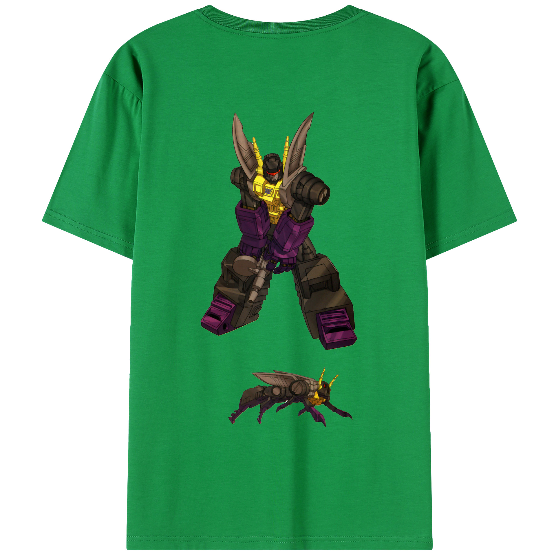 （画像用）  綿100％ メンズ半袖Tシャツ（バックプリント） 通気性