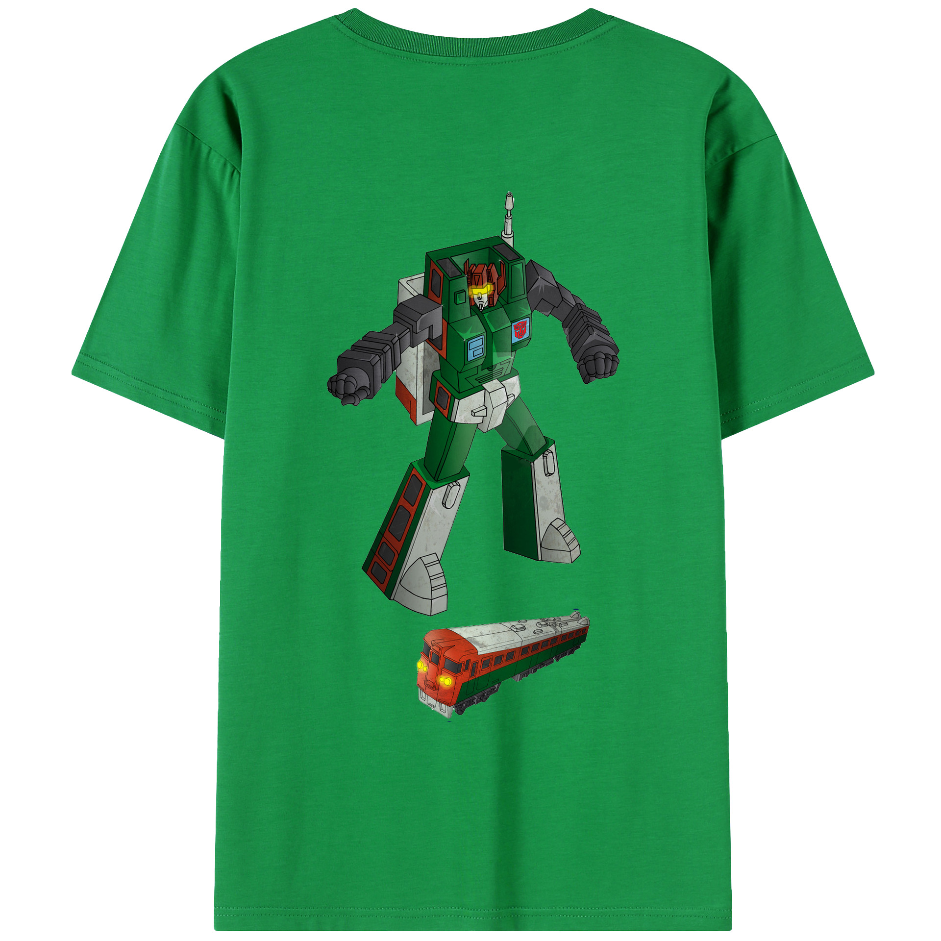 （画像用）  綿100％ メンズ半袖Tシャツ（バックプリント） 通気性
