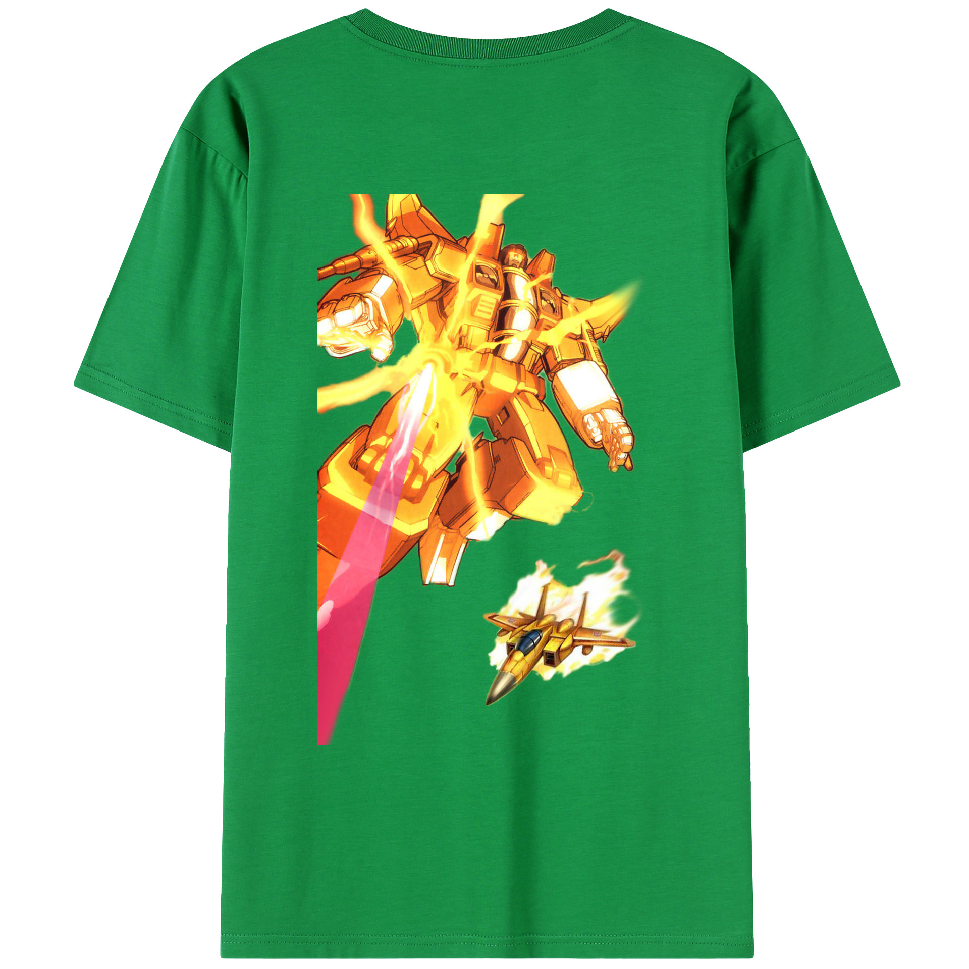 （画像用）  綿100％ メンズ半袖Tシャツ（バックプリント） 通気性