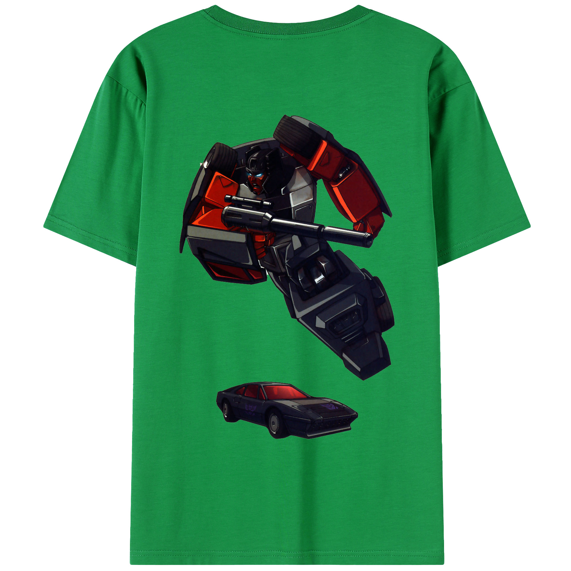 （画像用）  綿100％ メンズ半袖Tシャツ（バックプリント） 通気性