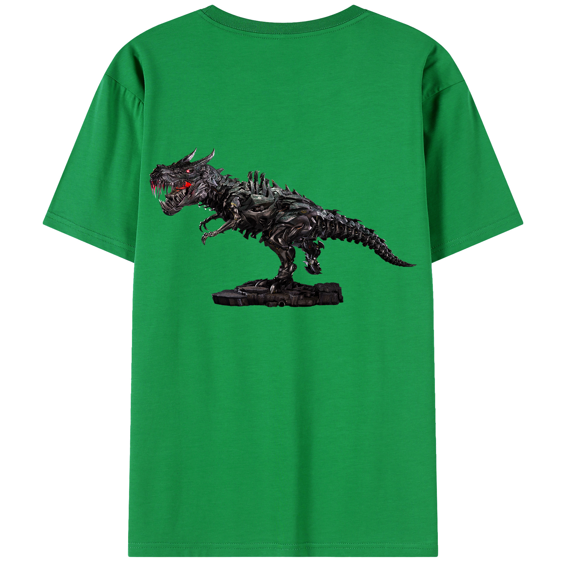 （画像用）  綿100％ メンズ半袖Tシャツ（バックプリント） 通気性