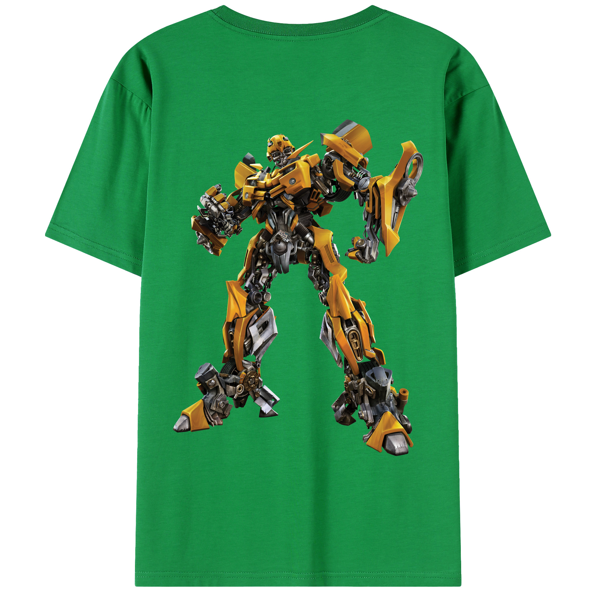 （画像用）  綿100％ メンズ半袖Tシャツ（バックプリント） 通気性