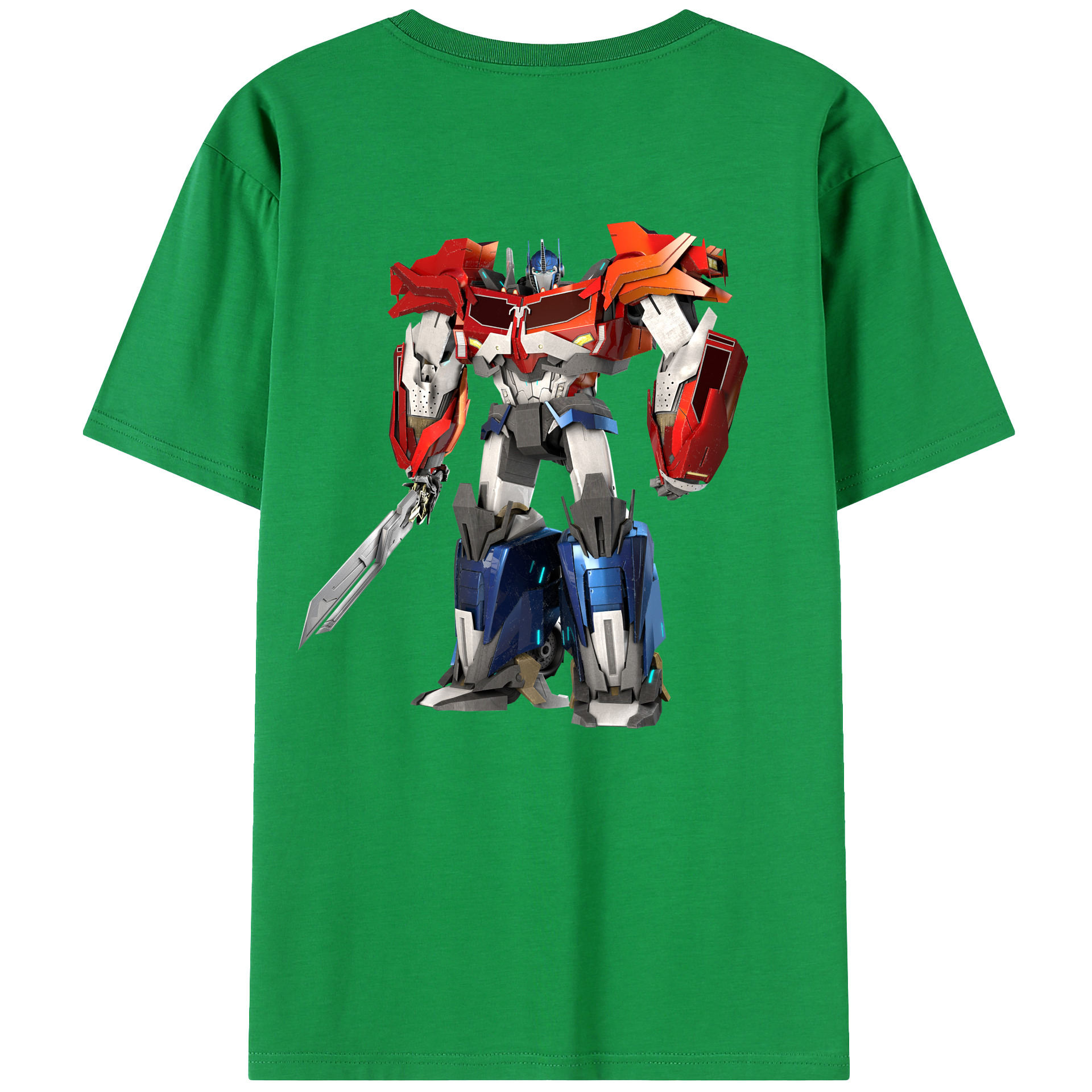 （画像用）  綿100％ メンズ半袖Tシャツ（バックプリント） 通気性