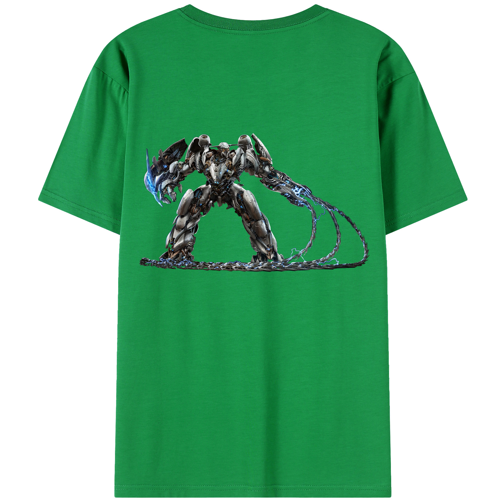 （画像用）  綿100％ メンズ半袖Tシャツ（バックプリント） 通気性