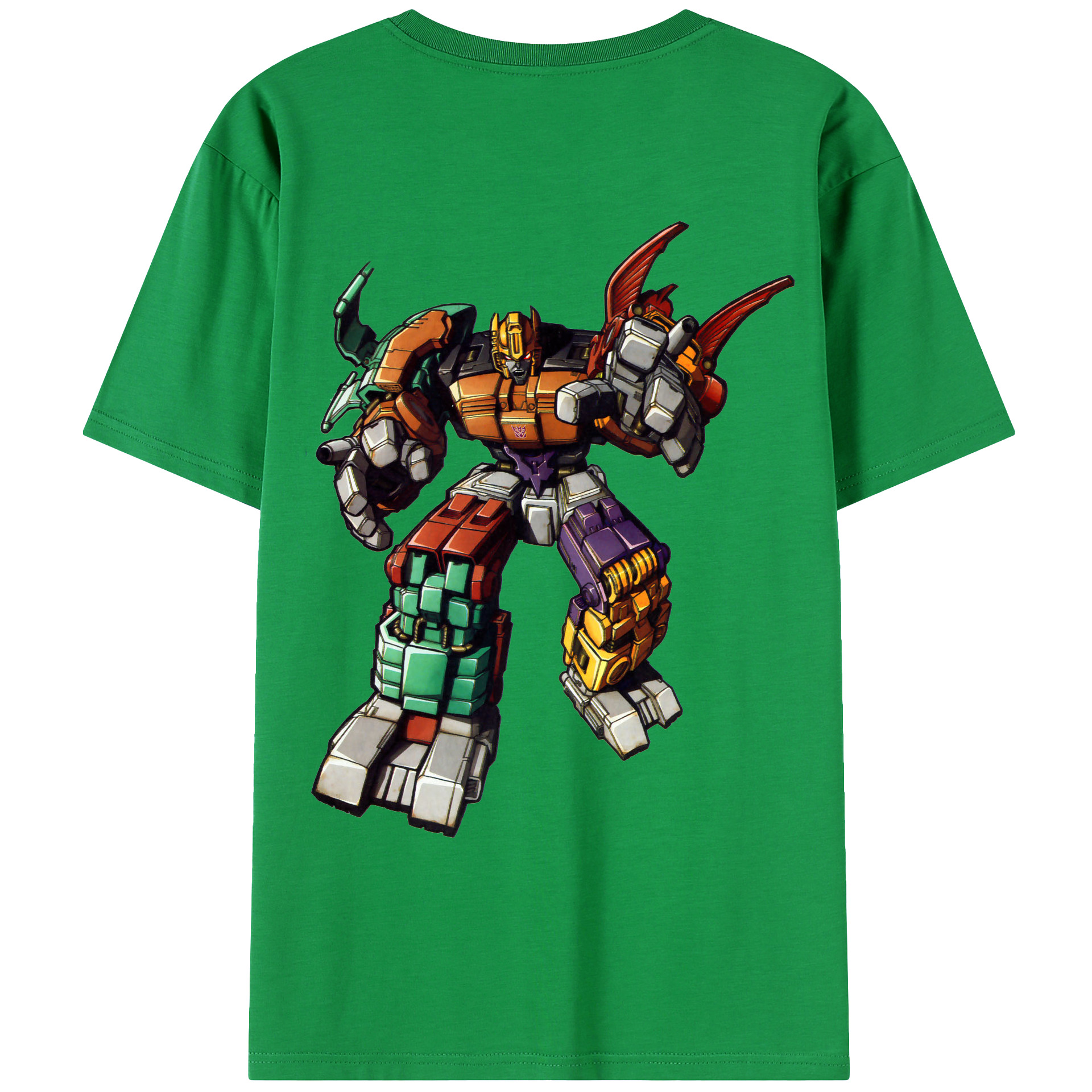 （画像用）  綿100％ メンズ半袖Tシャツ（バックプリント） 通気性