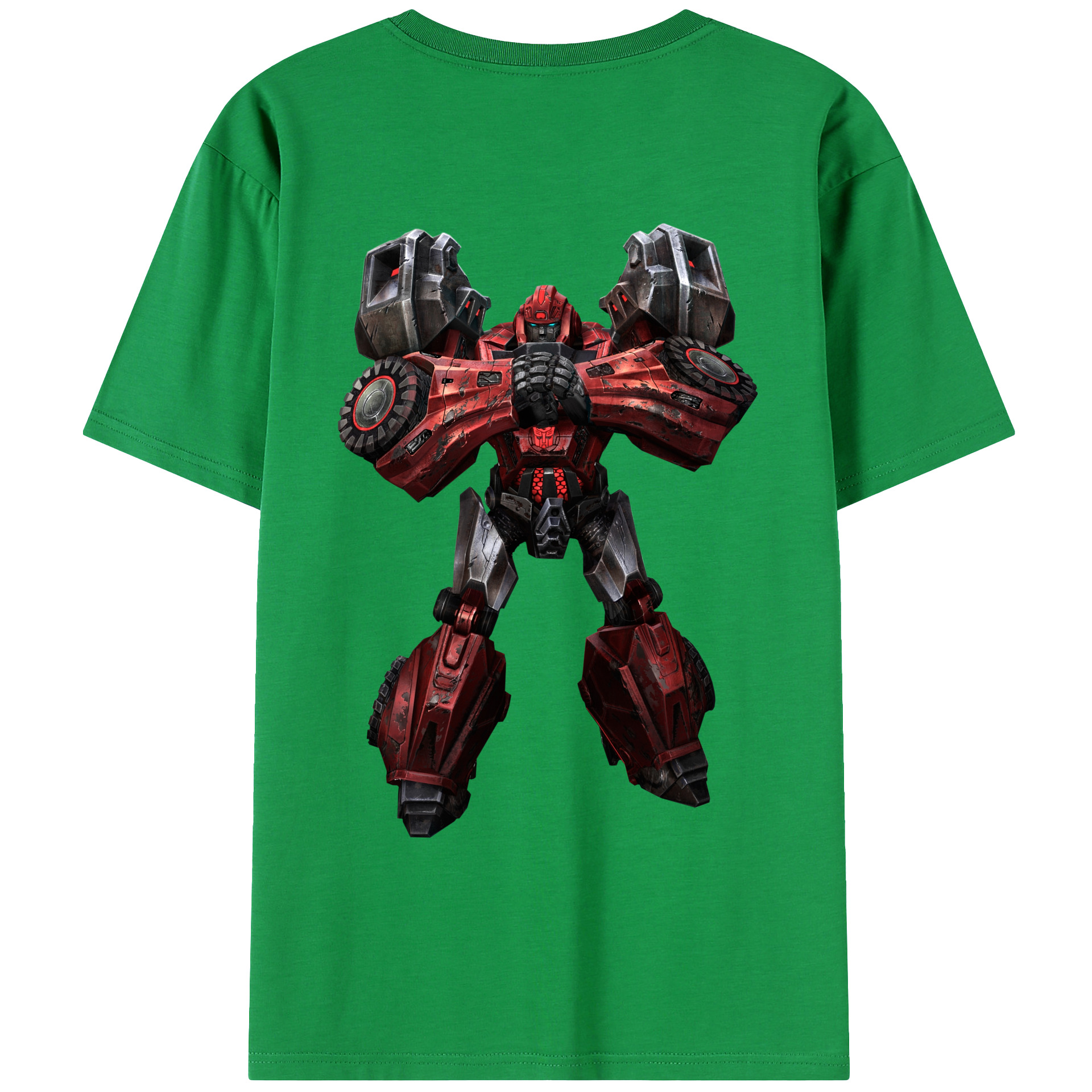 （画像用）  綿100％ メンズ半袖Tシャツ（バックプリント） 通気性
