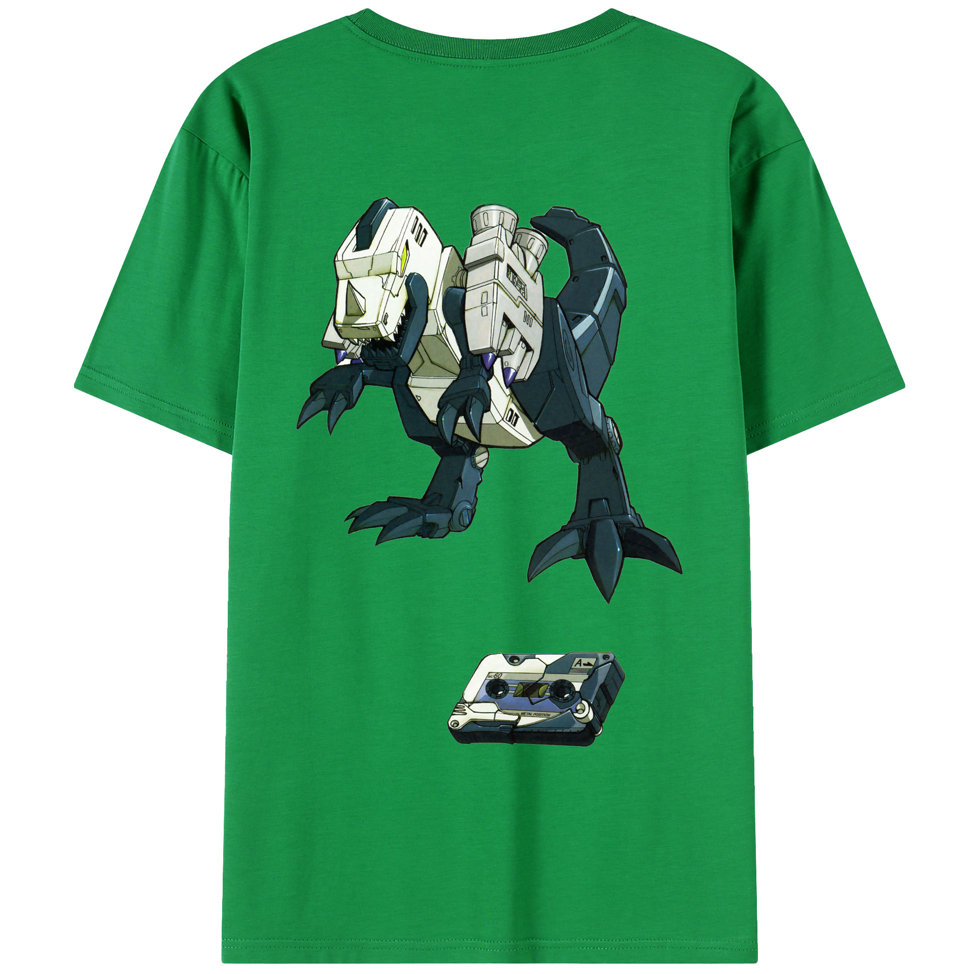（画像用）  綿100％ メンズ半袖Tシャツ（バックプリント） 通気性