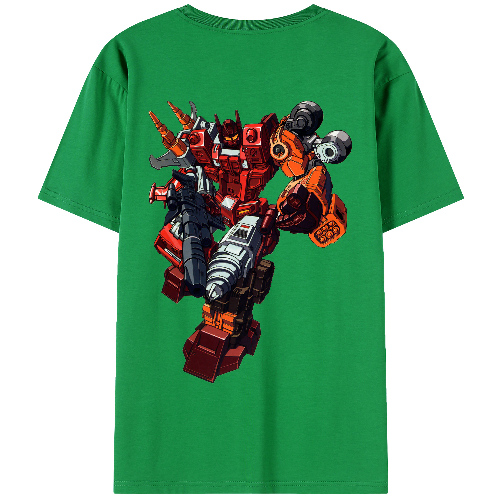 （画像用）  綿100％ メンズ半袖Tシャツ（バックプリント） 通気性