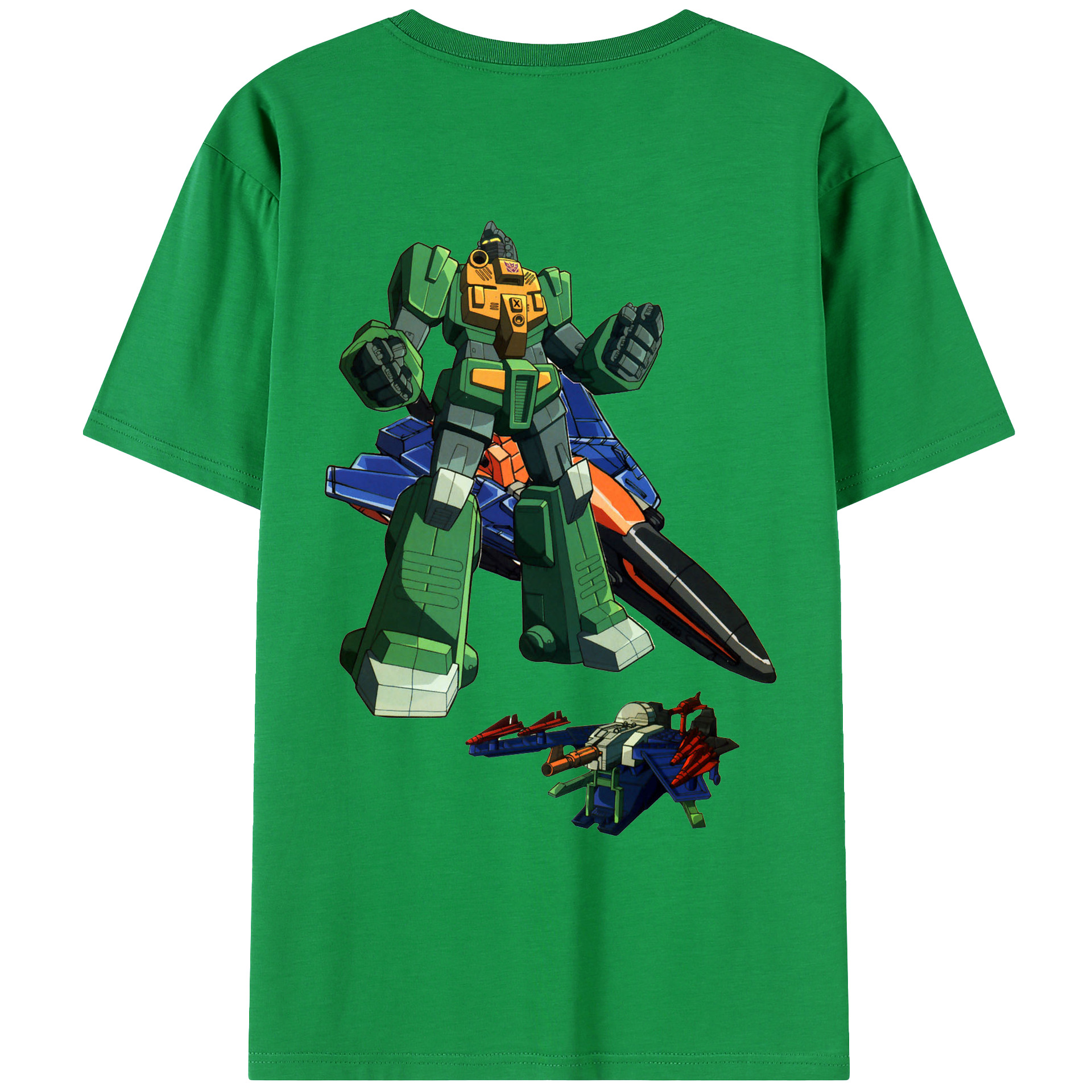 （画像用）  綿100％ メンズ半袖Tシャツ（バックプリント） 通気性