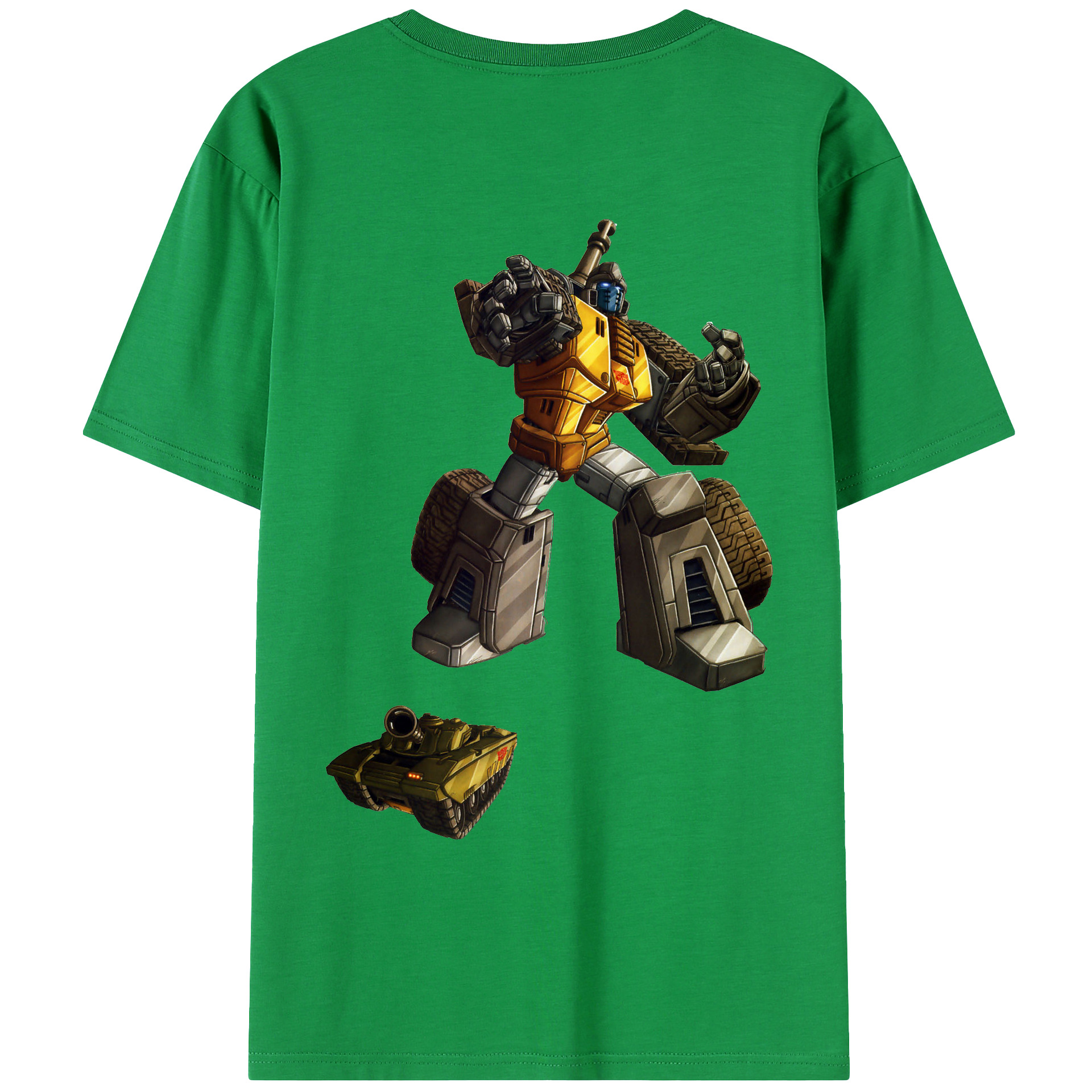 （画像用）  綿100％ メンズ半袖Tシャツ（バックプリント） 通気性