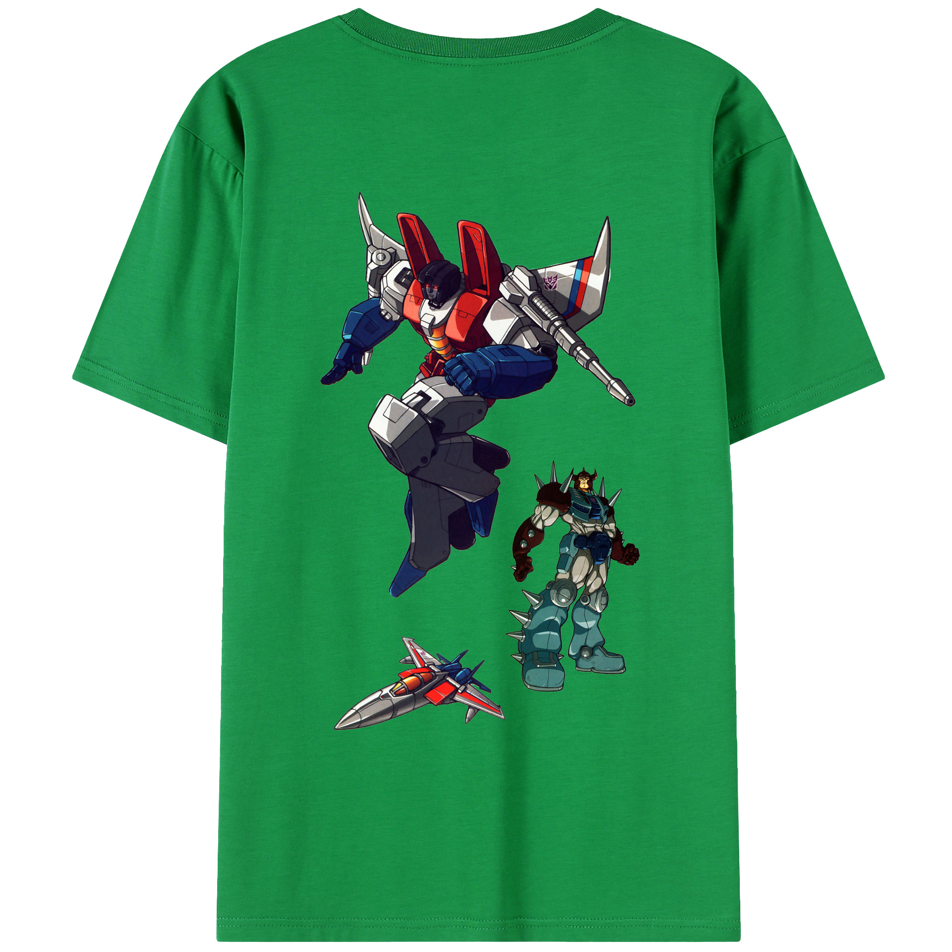 （画像用）  綿100％ メンズ半袖Tシャツ（バックプリント） 通気性