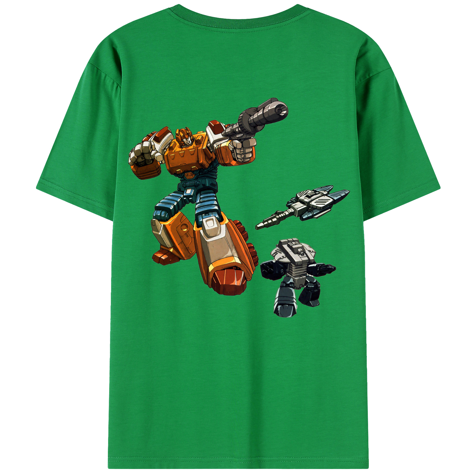 （画像用）  綿100％ メンズ半袖Tシャツ（バックプリント） 通気性